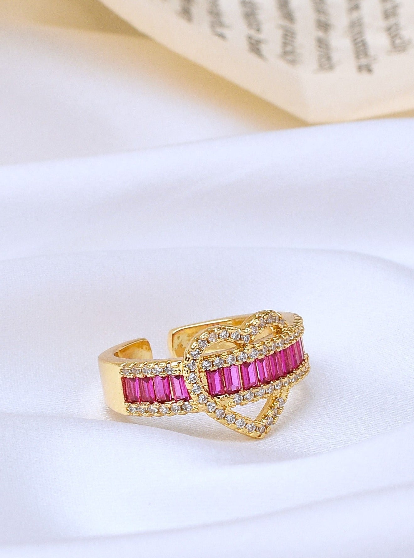 Michele Heart RIng