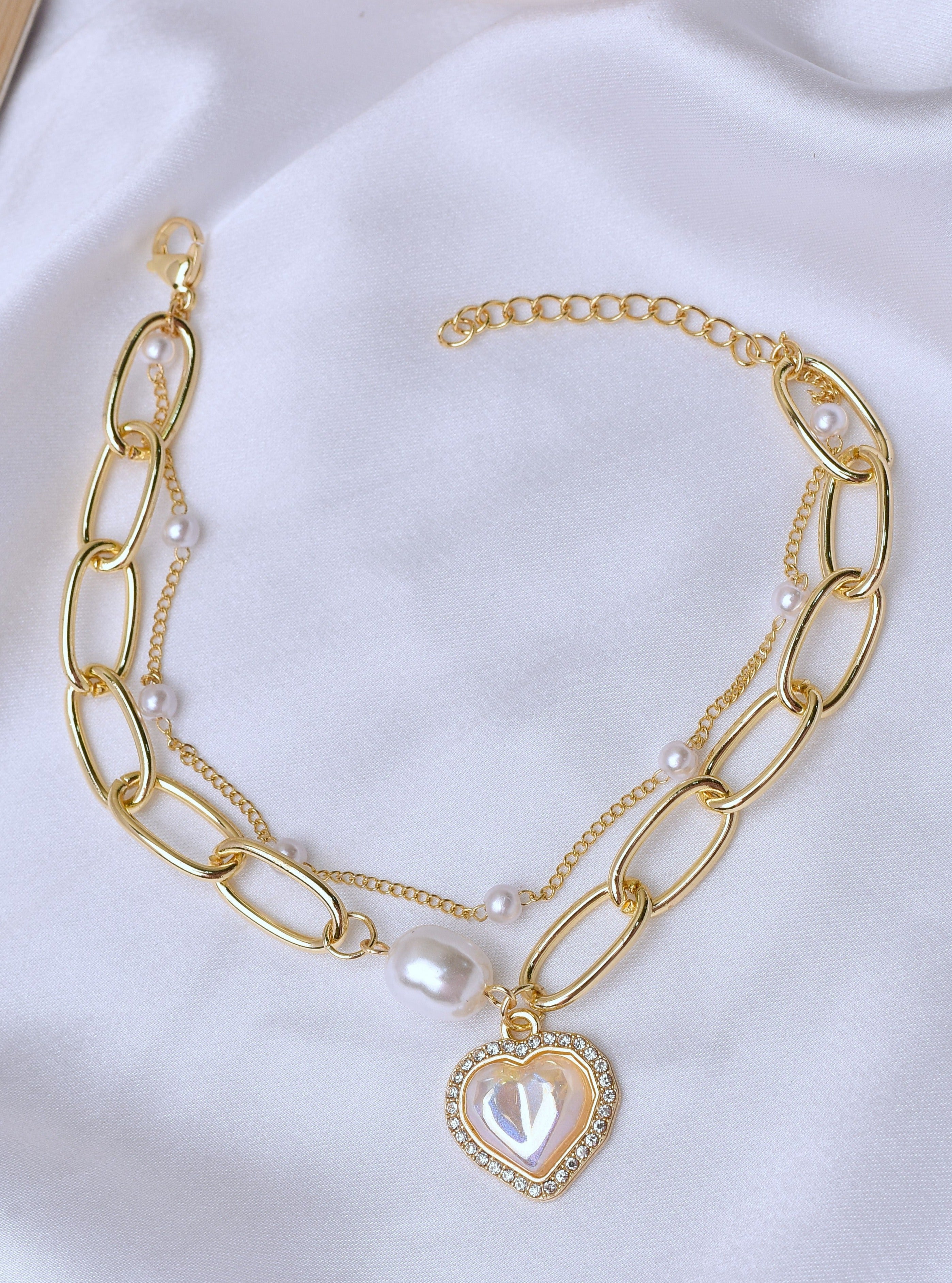 Abigail Charms Layered Bracelet