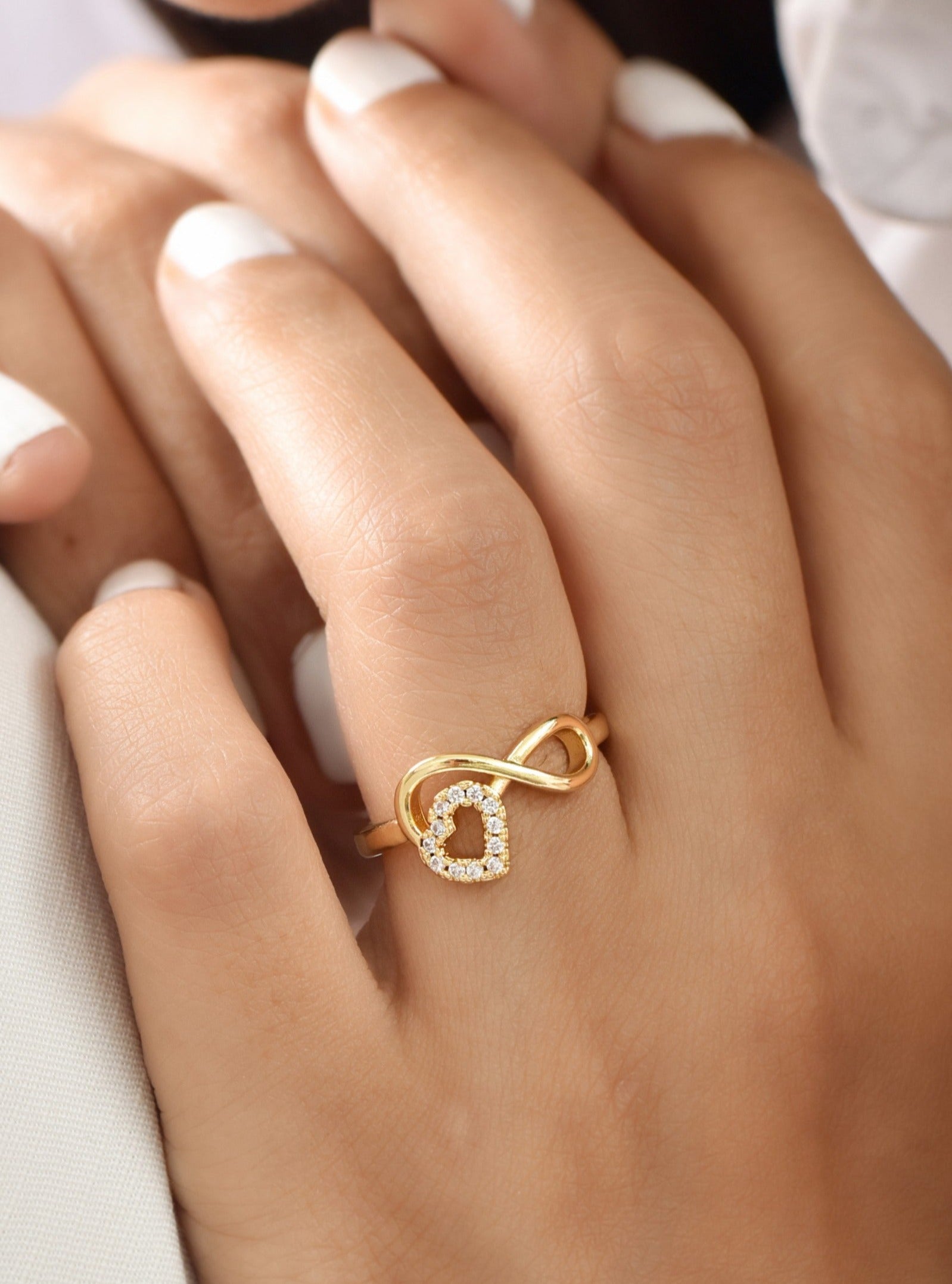 Infi-Heart Ring