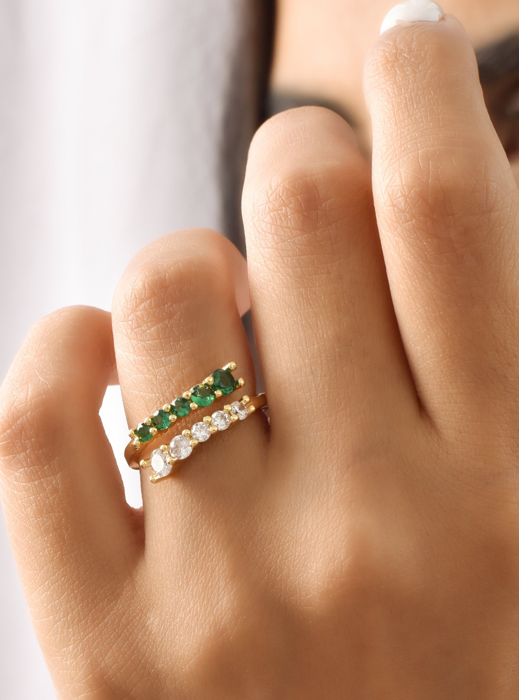 Eden Emerald Ring