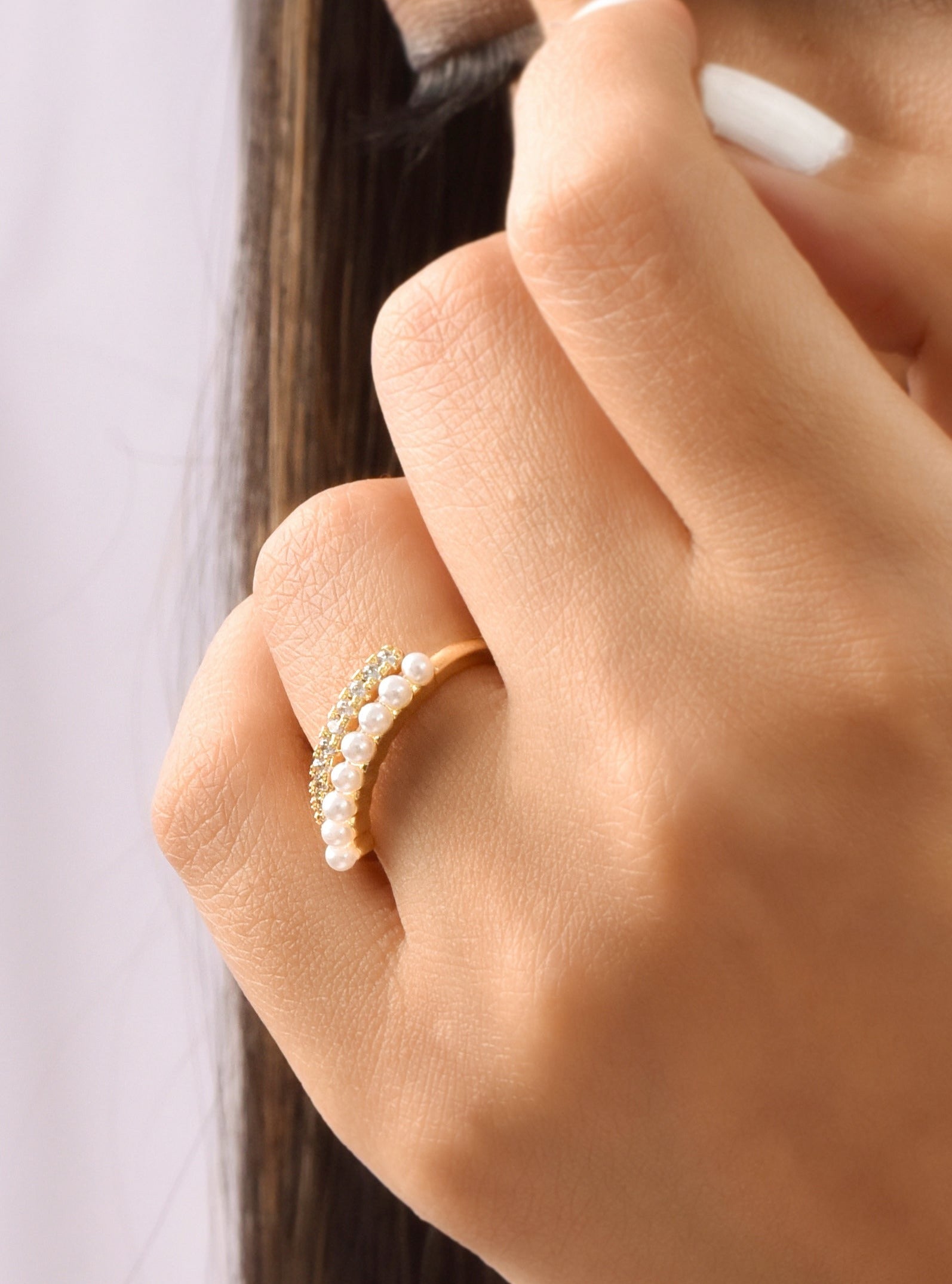 Klissaa Pearlite Ring Band