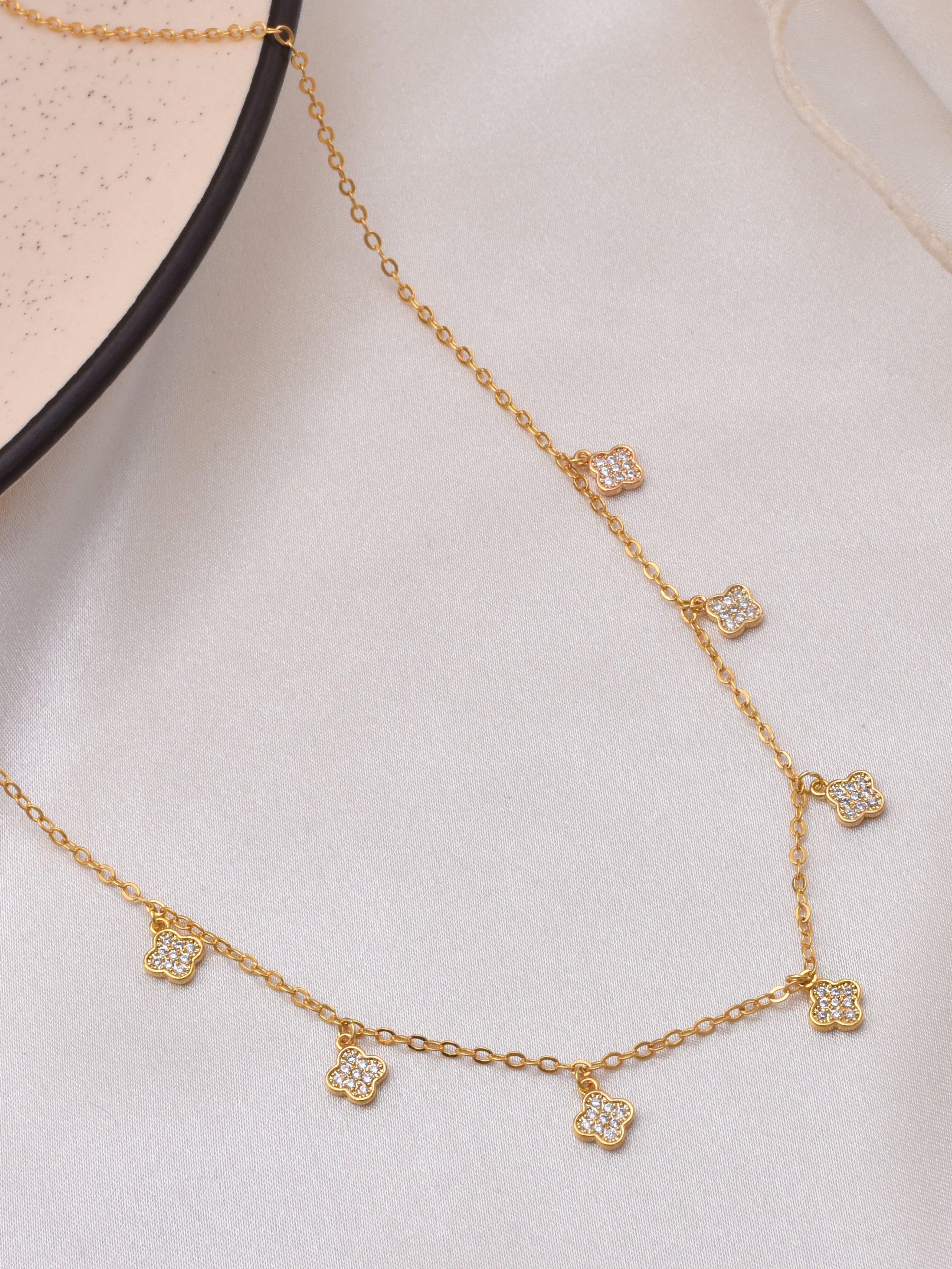 Seven Clover Necklace