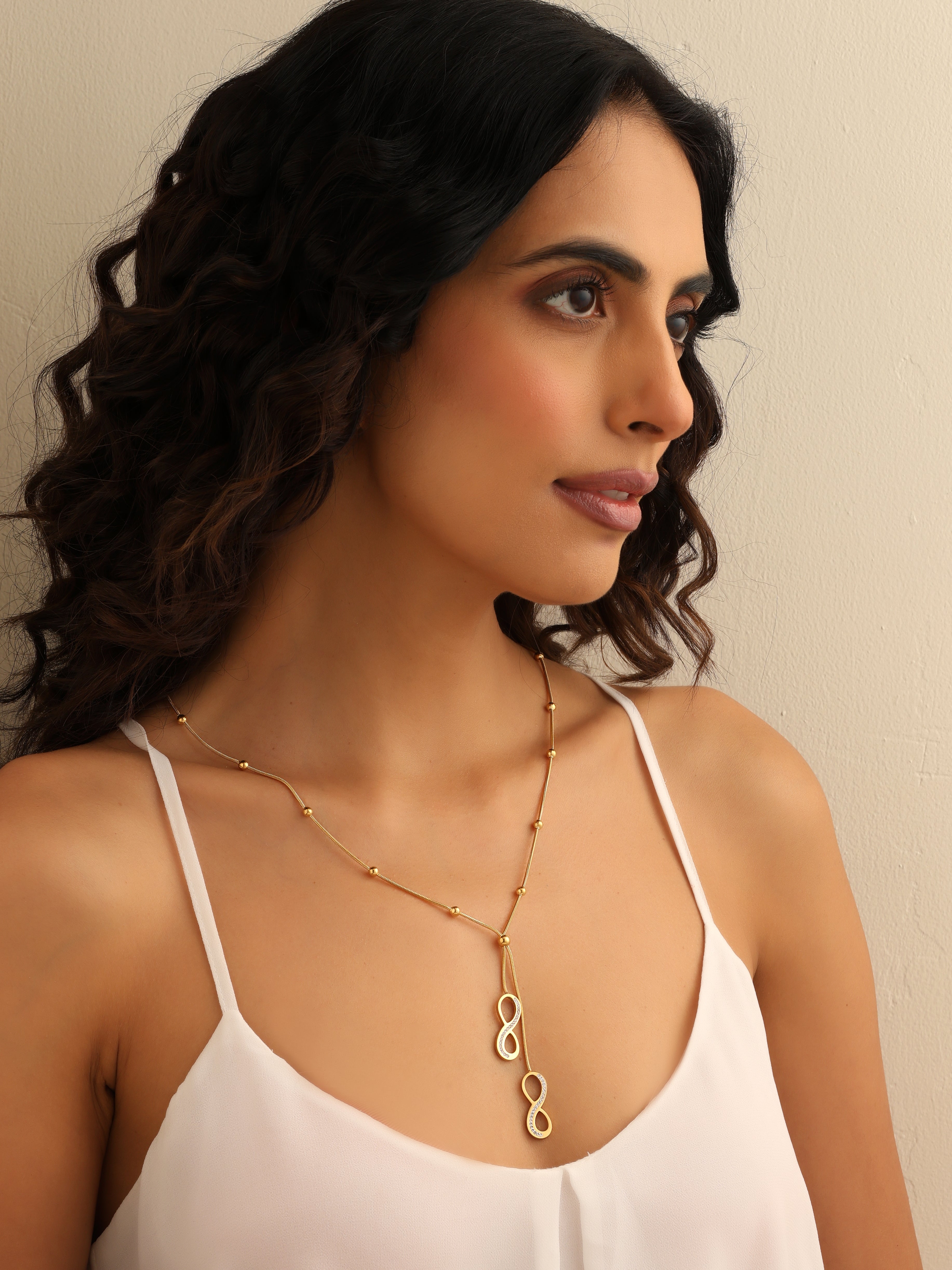 Twin Infinity Necklace