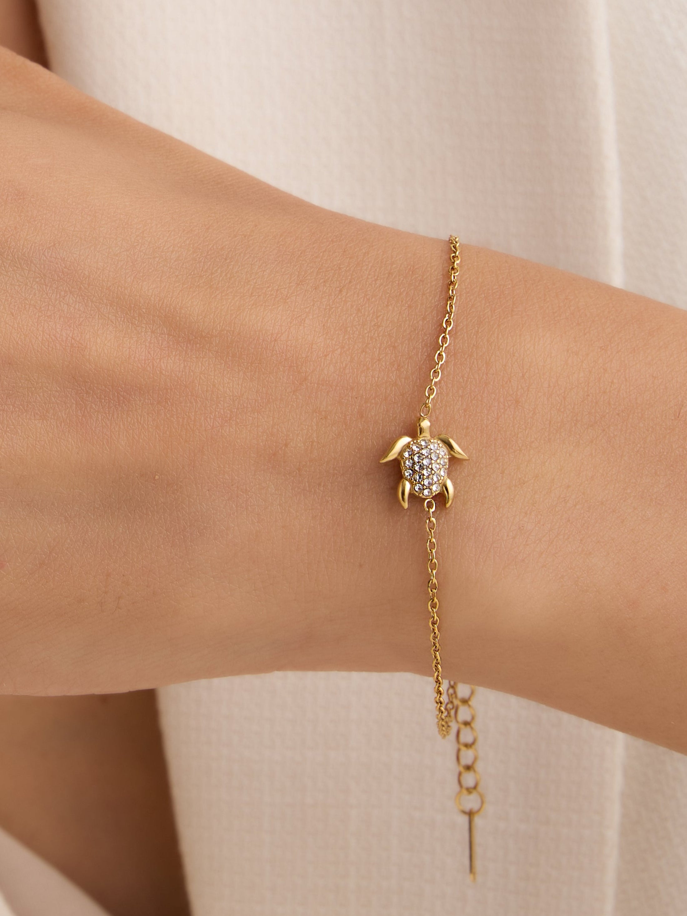 Demi-Fine Turtle Bracelet