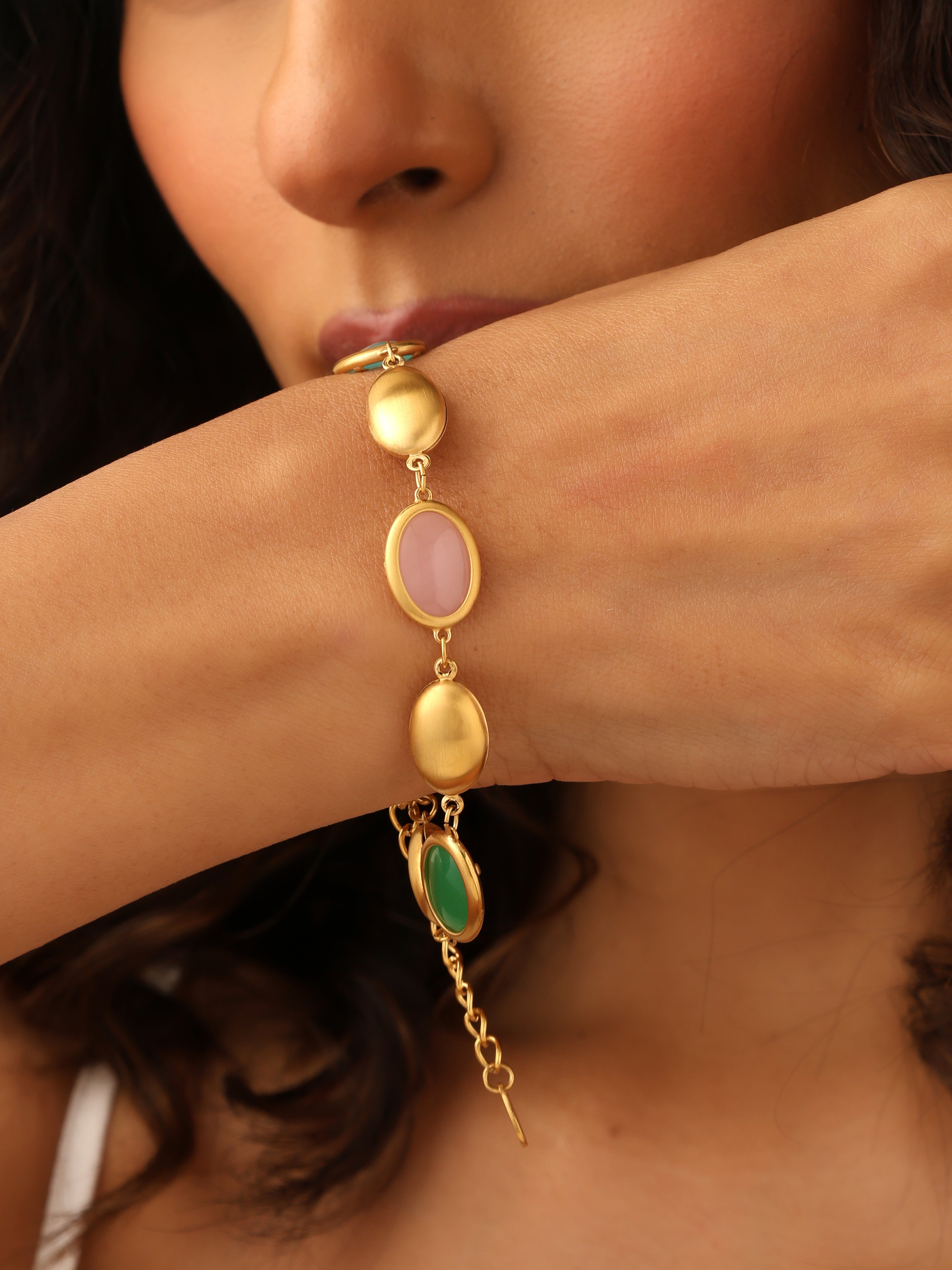 Mixed Opal Stone Bracelet