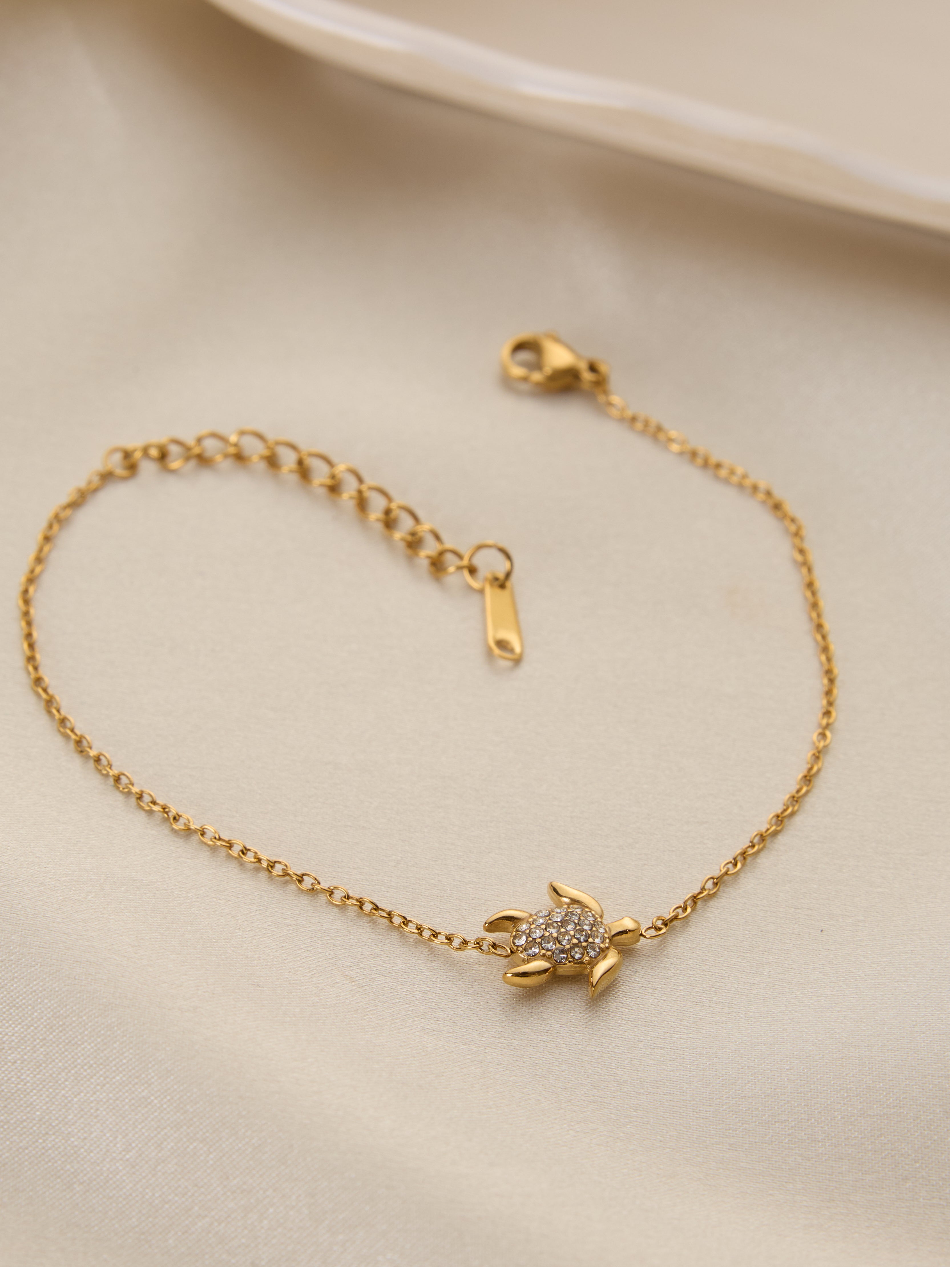 Demi-Fine Turtle Bracelet