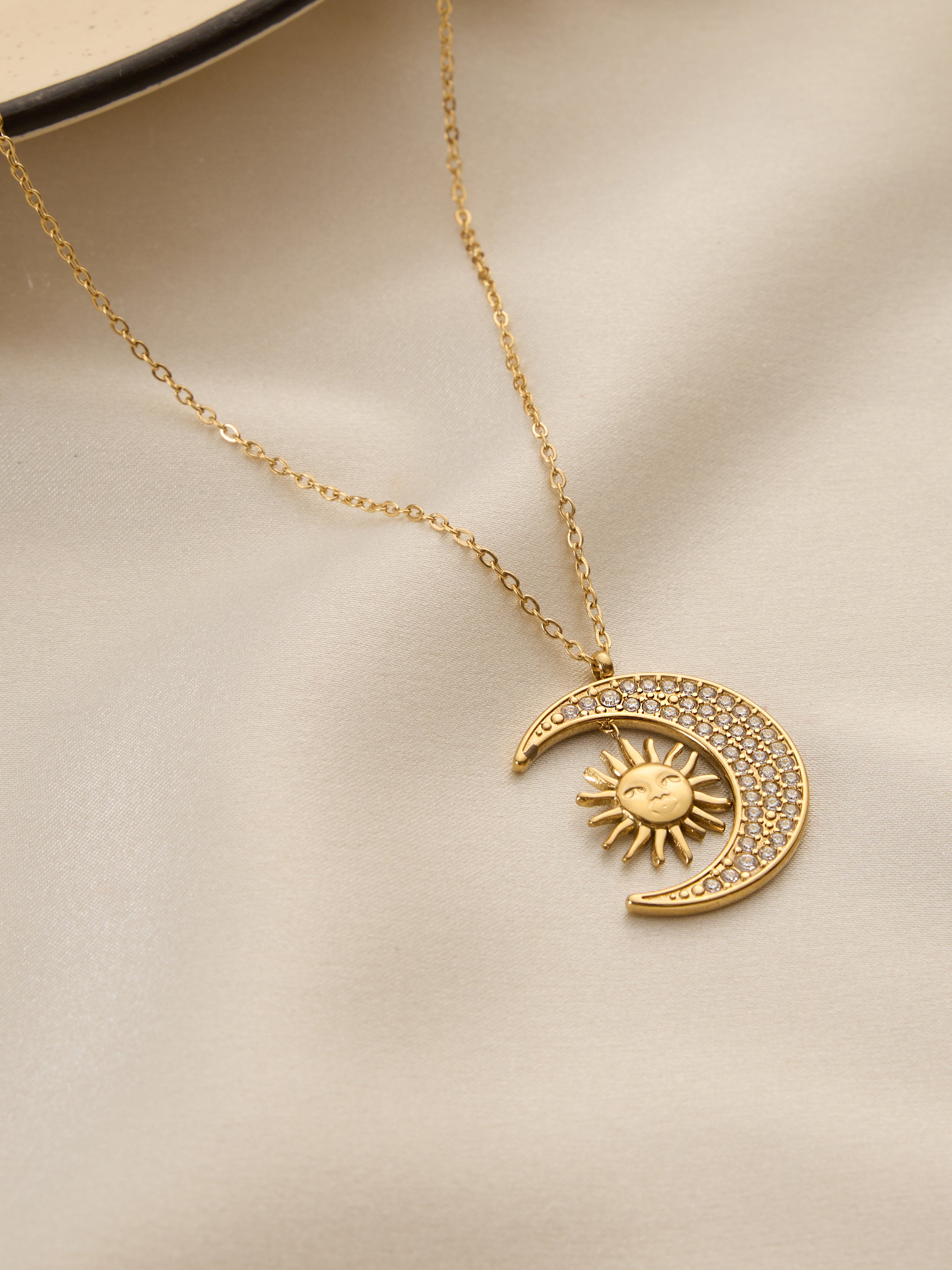Sacred Sky Moon Necklace