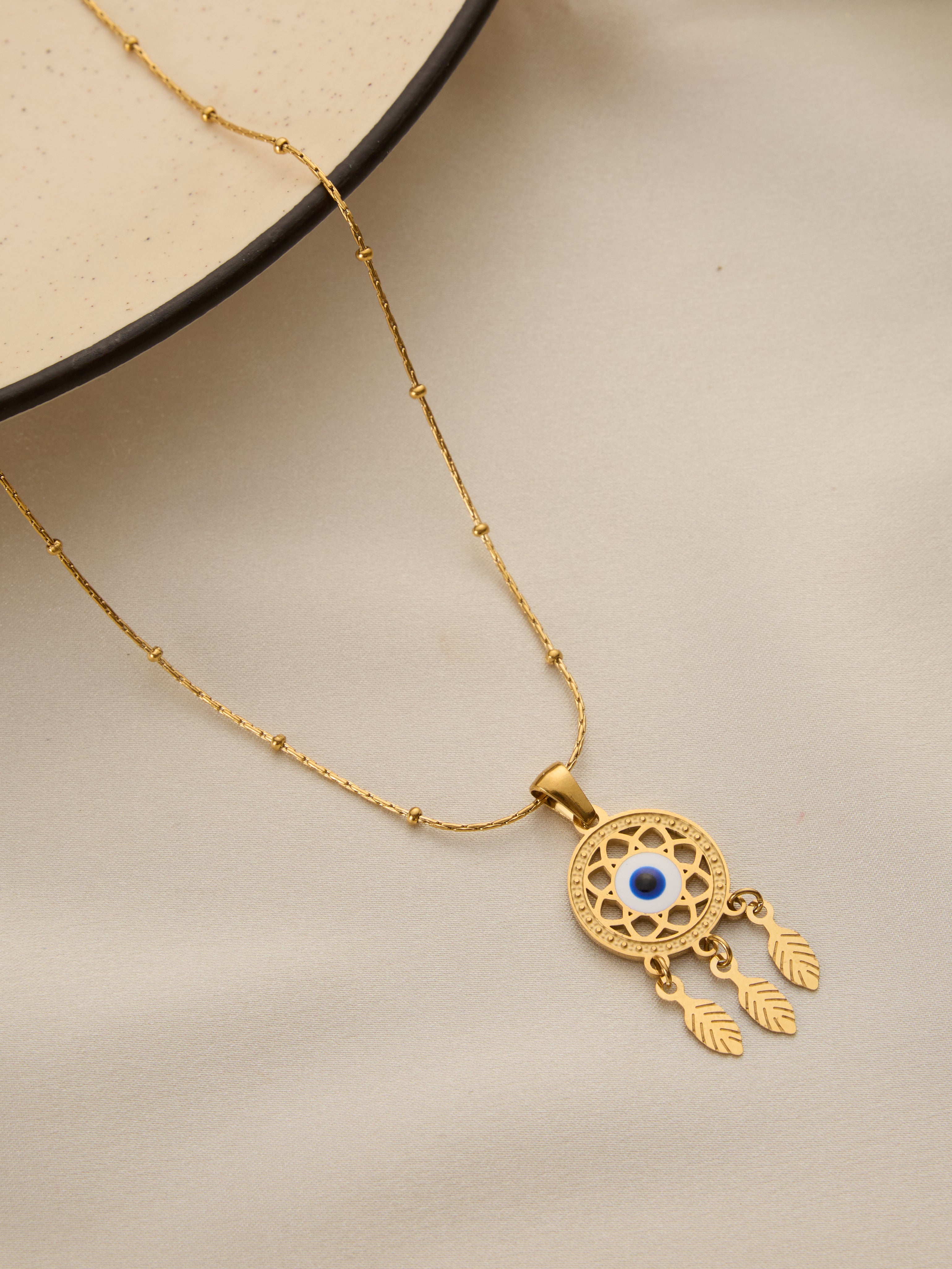Nazar Dreamcatcher Necklace