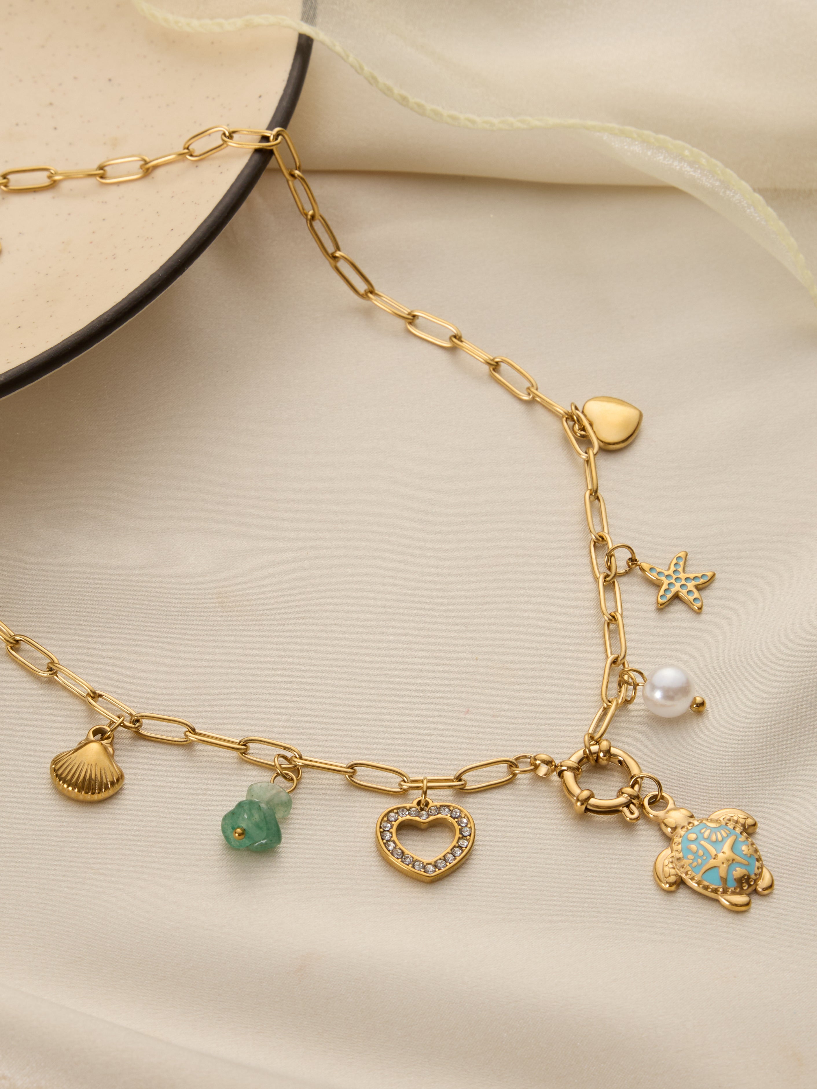 Ocean Treasures Charm Necklace