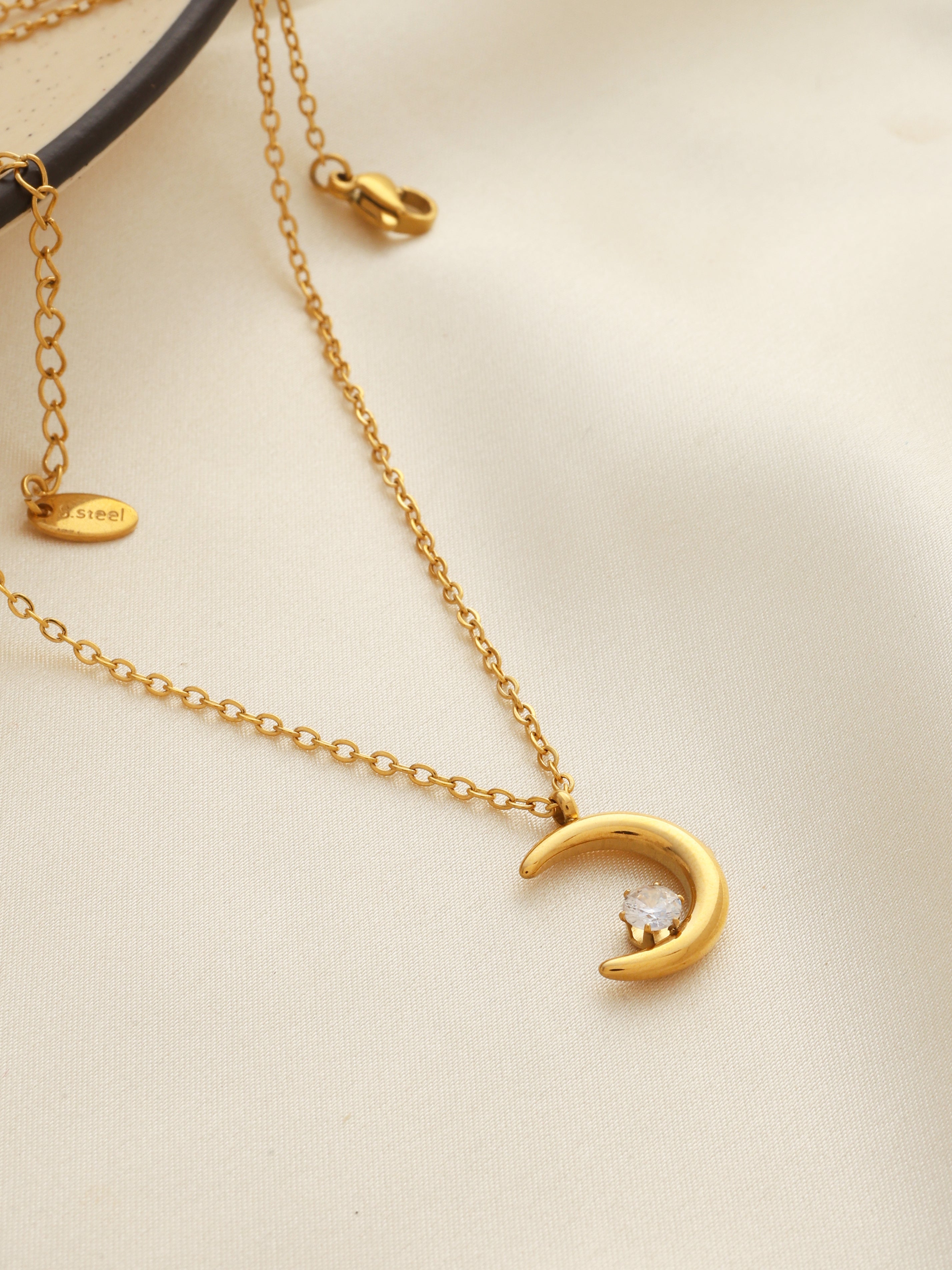 Lunar Steel Necklace