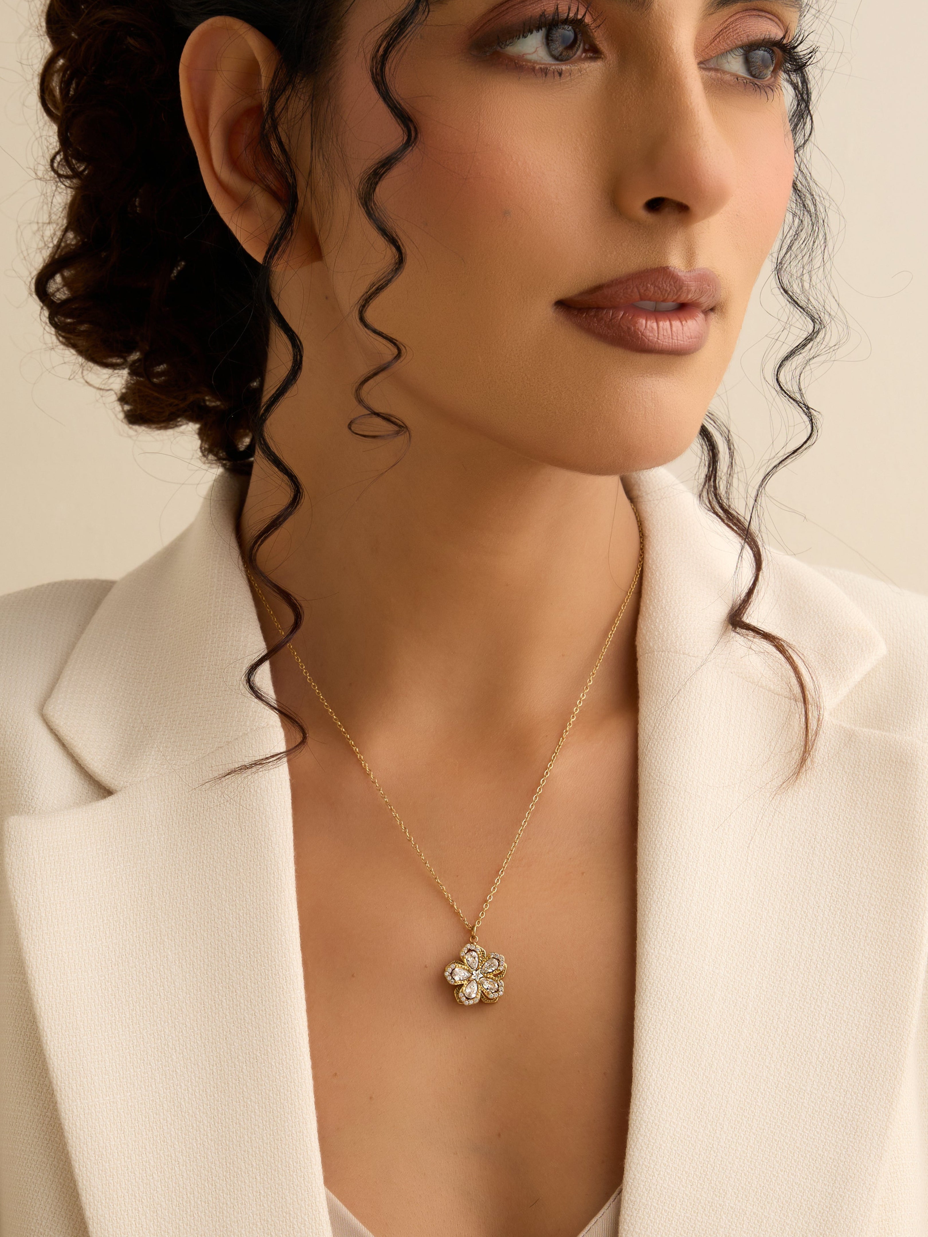 Playful Clover Necklace