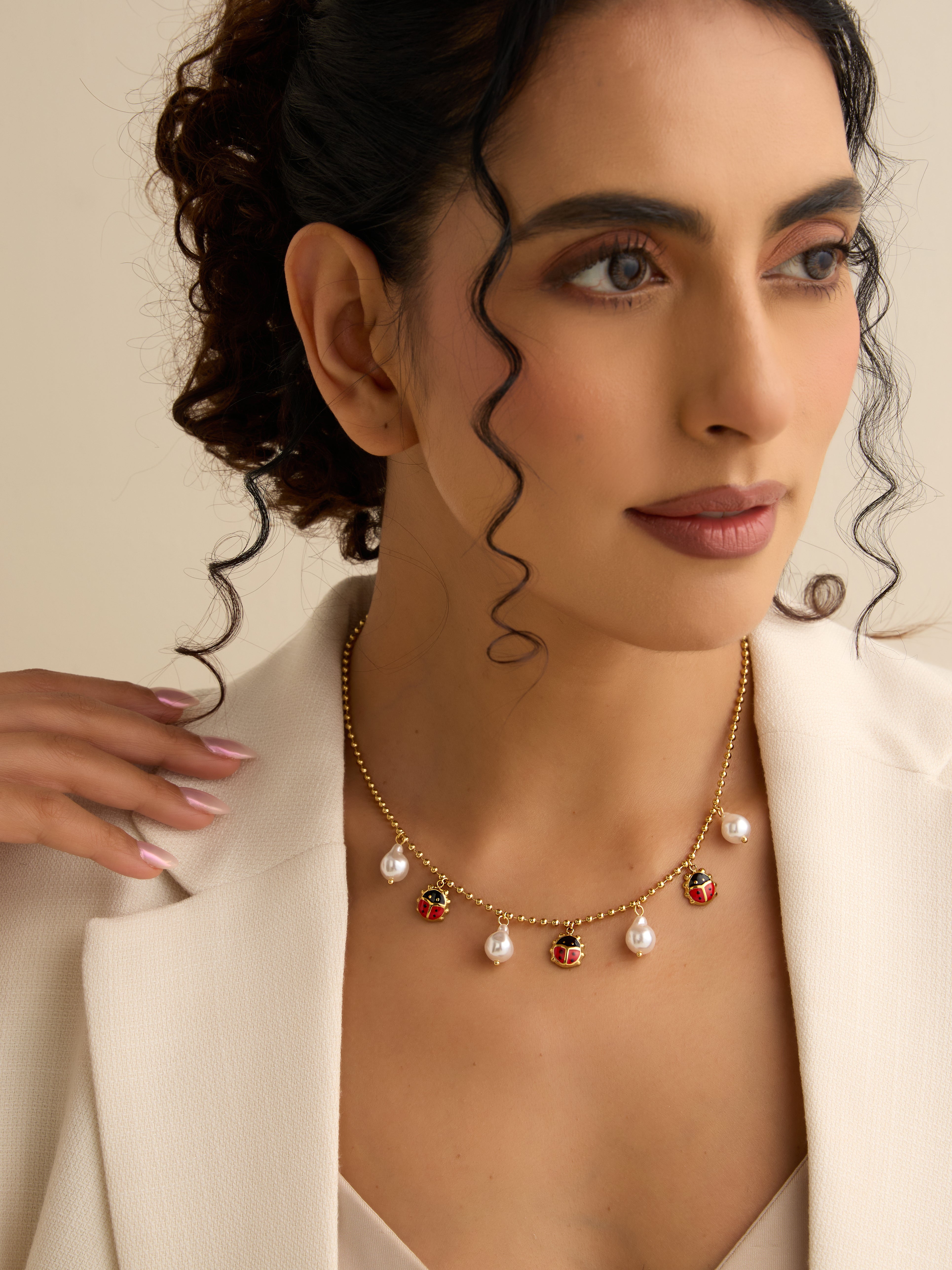 Ladybug Necklace