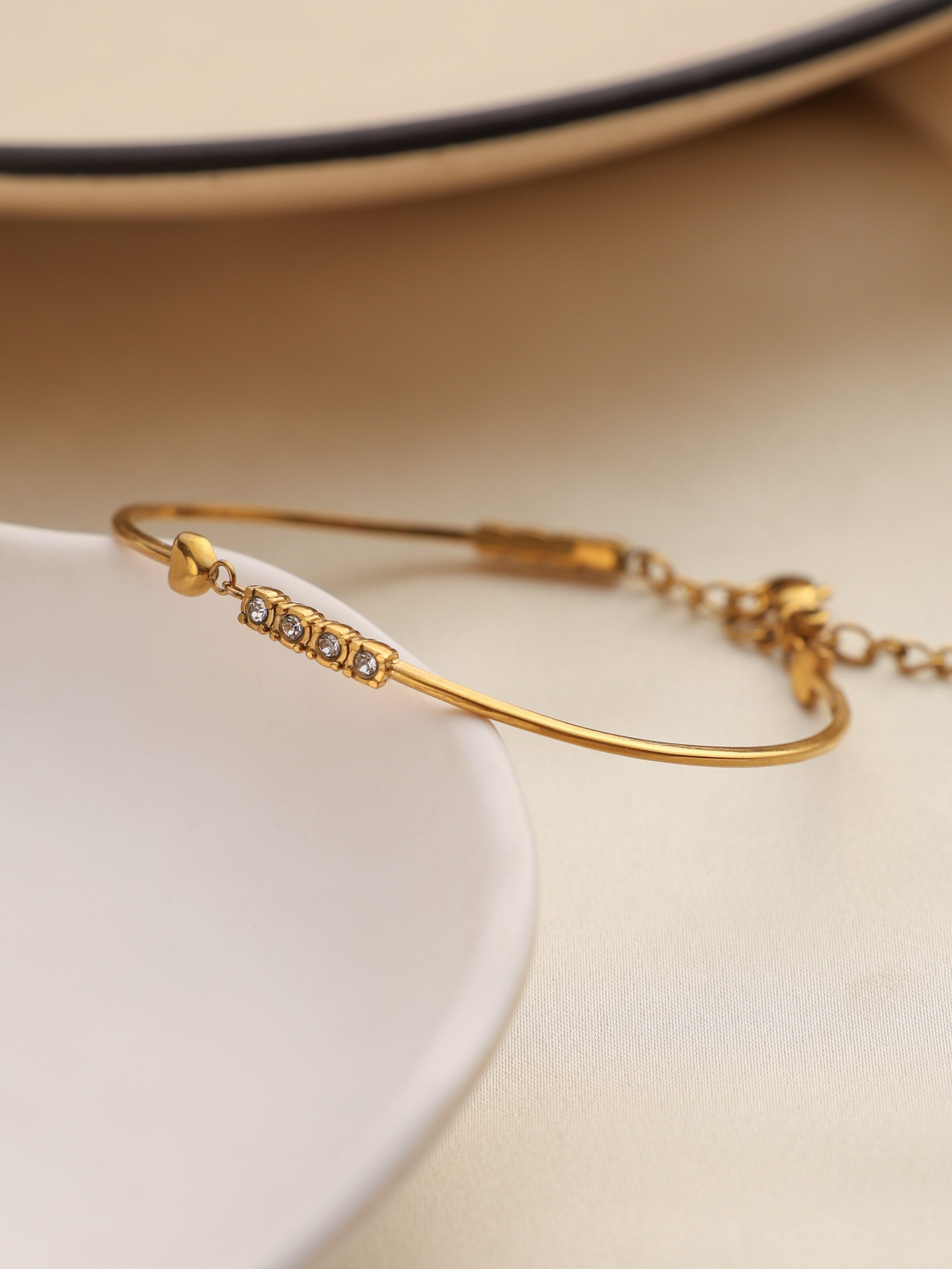 Freya Heart Bracelet