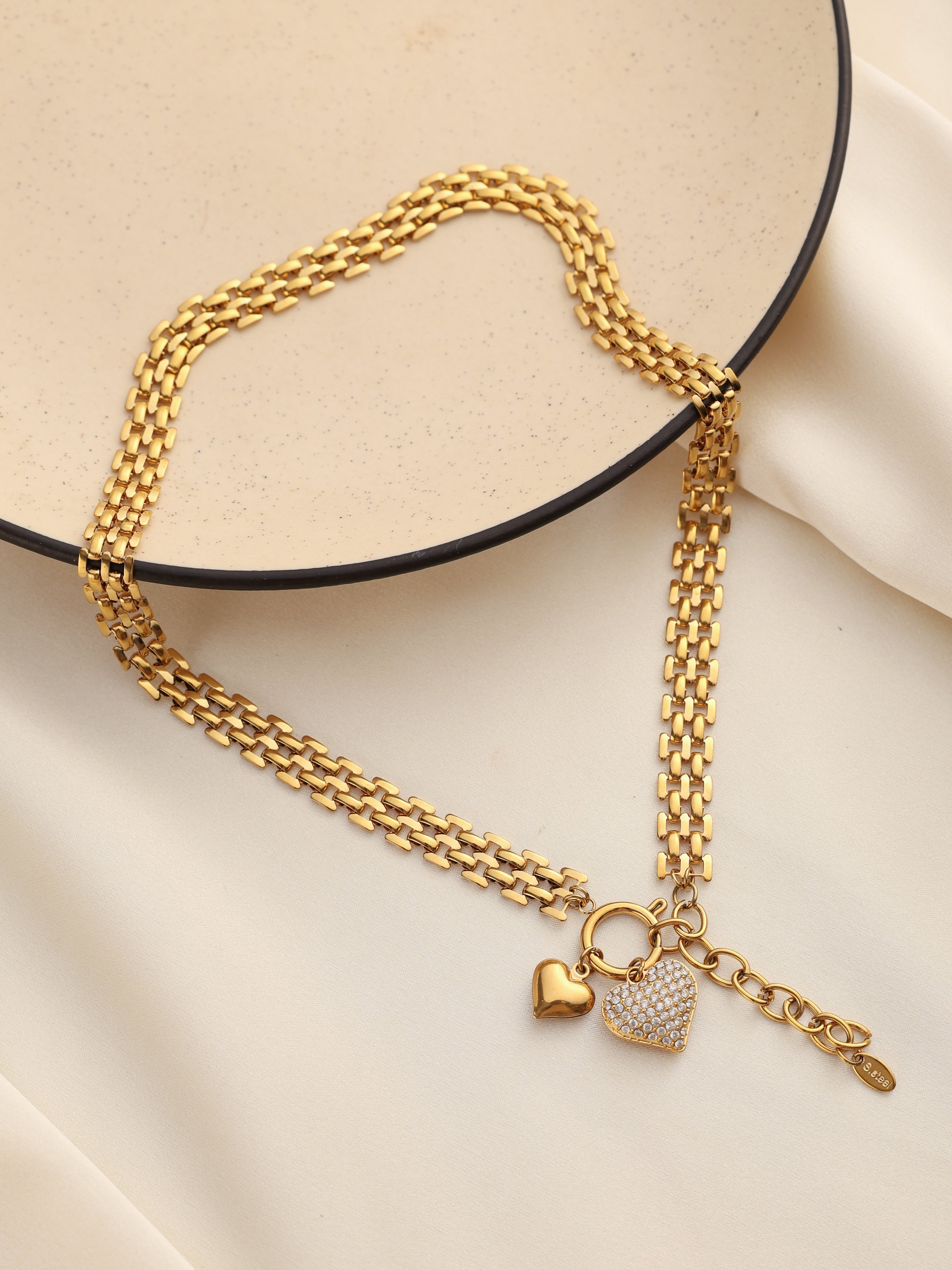 Watch Strap Charm Necklace