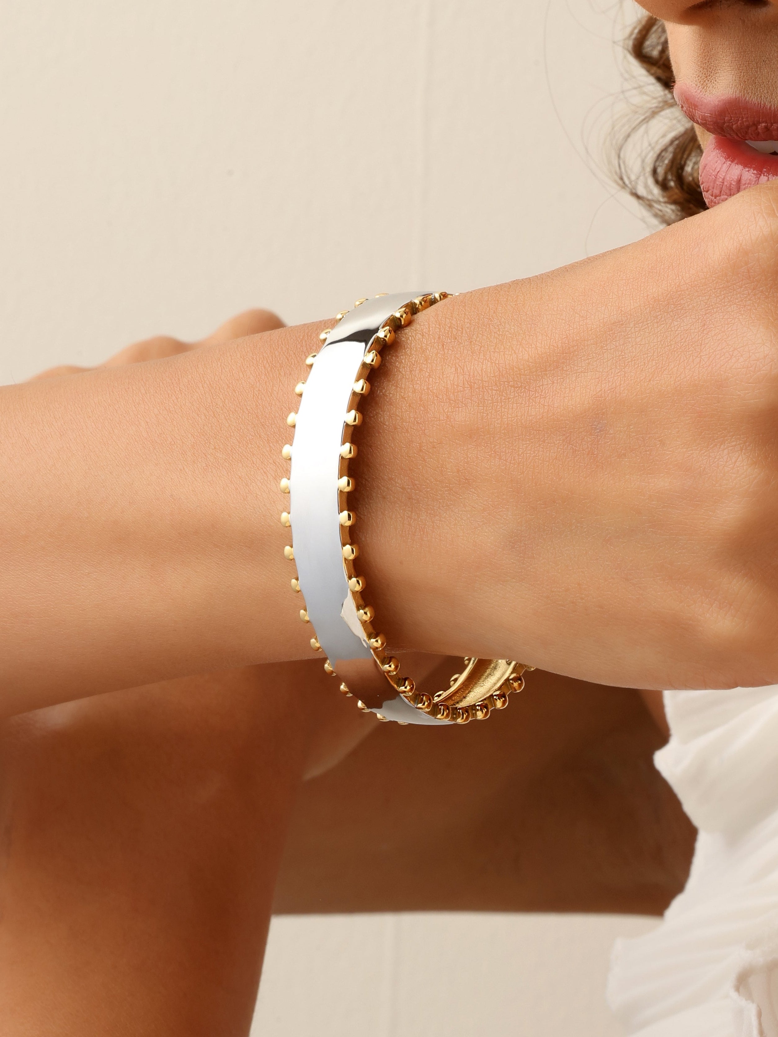 Silver Mirror Cuff