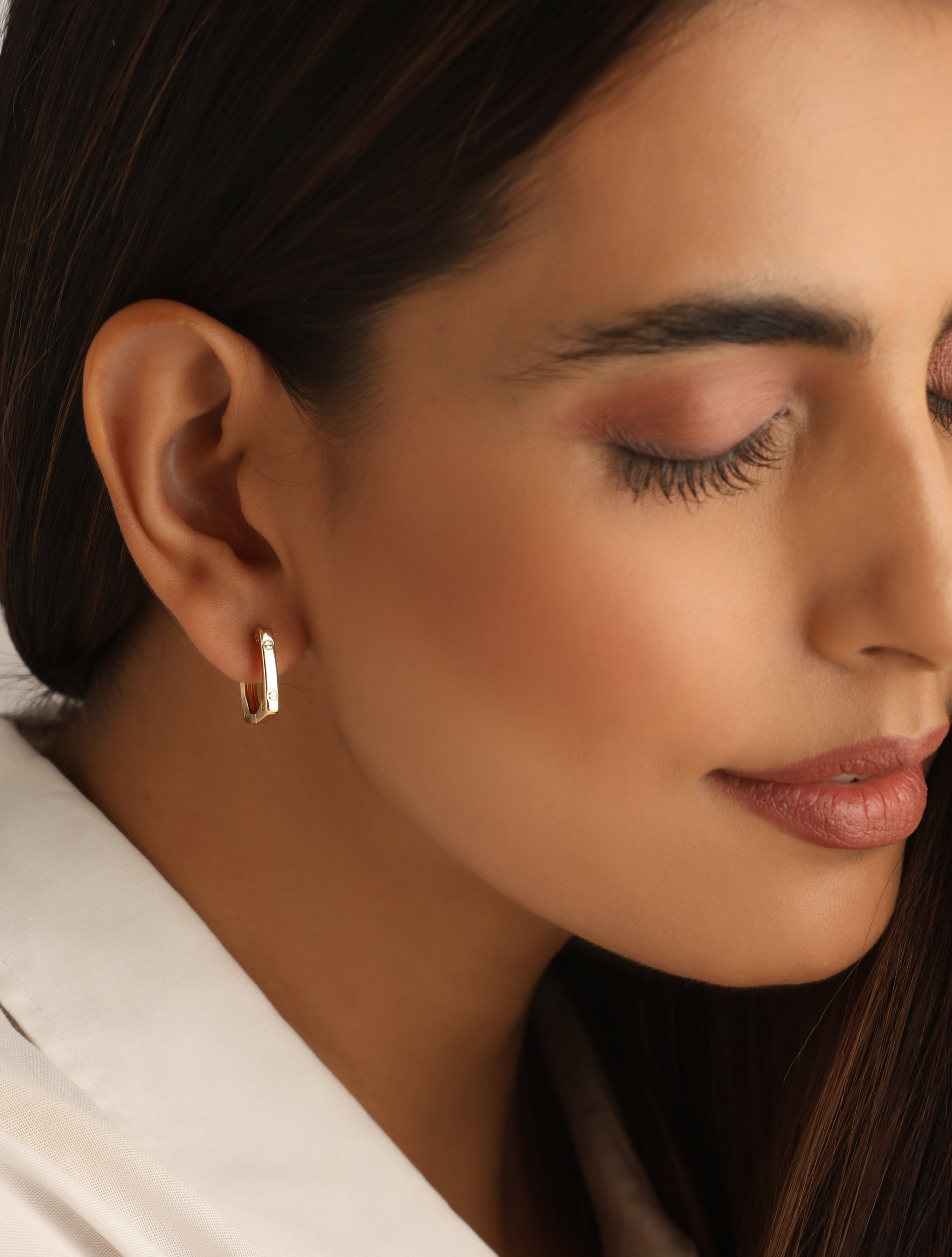 LeCalla Square Hoops