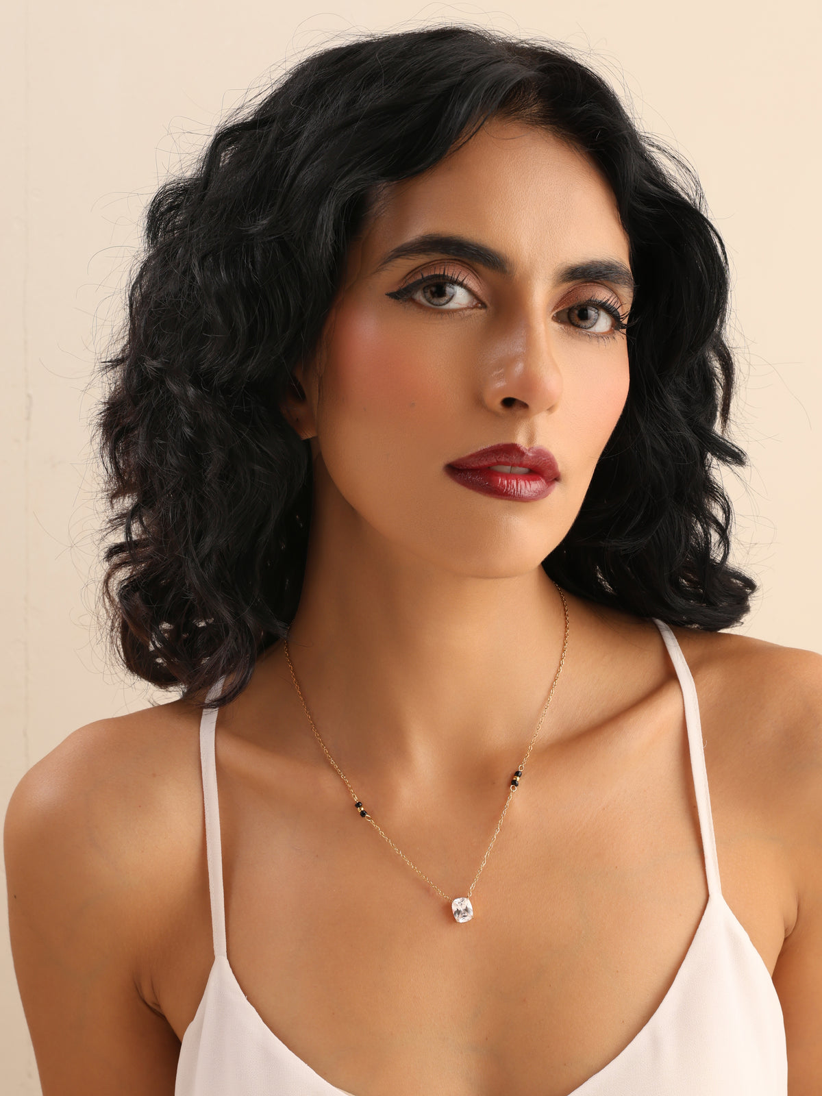 Waterproof Solitaire Mangalsutra