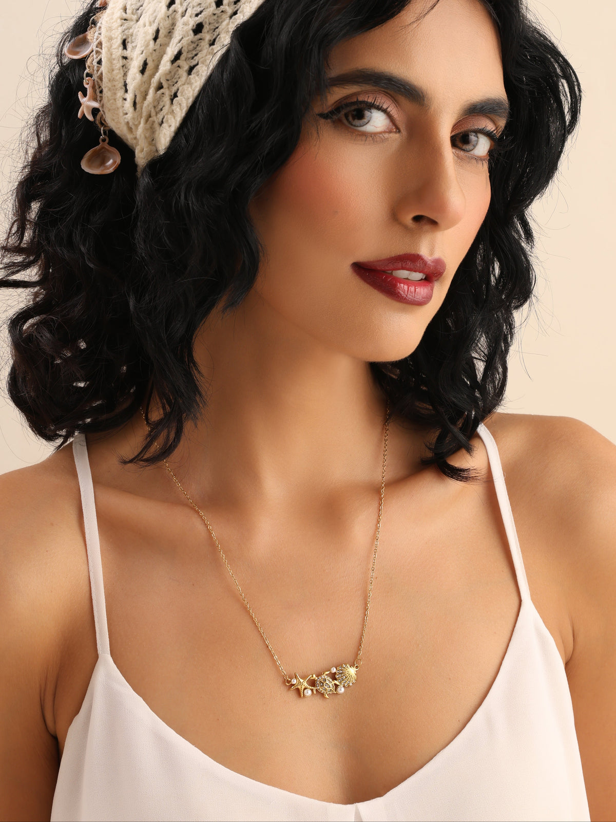 Starfish Shell Necklace