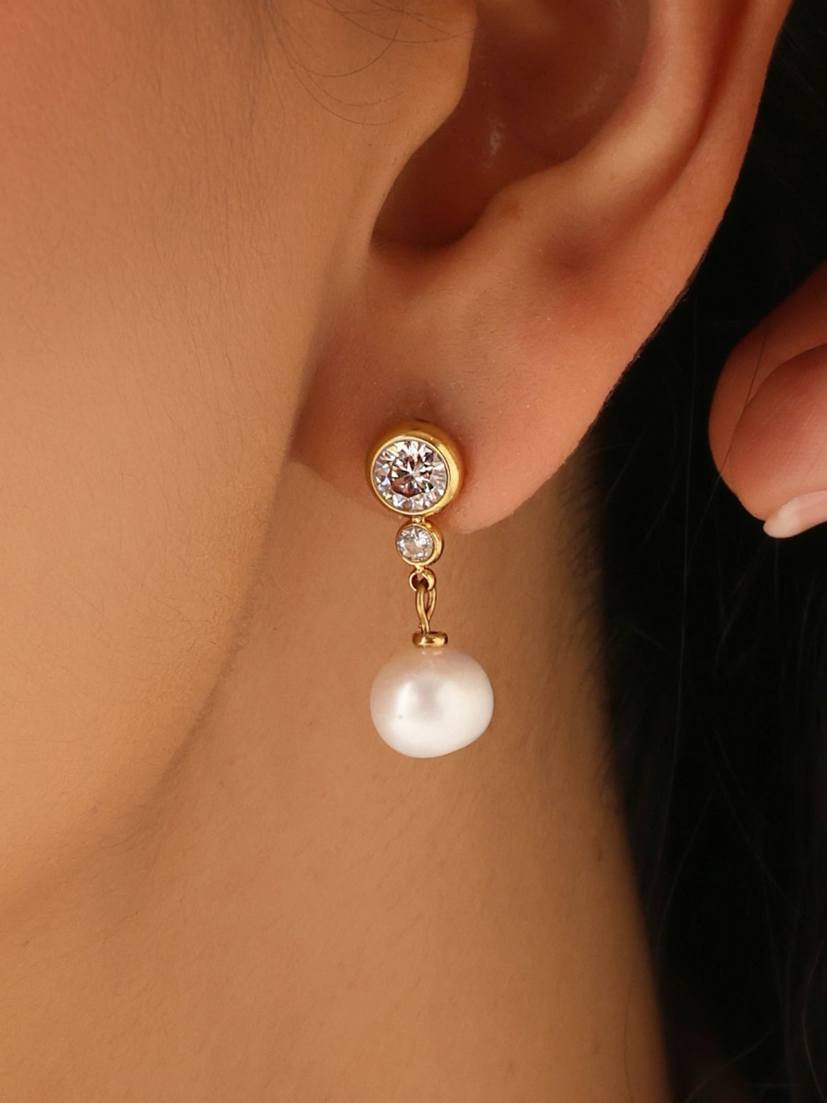 anti tarnish earrings