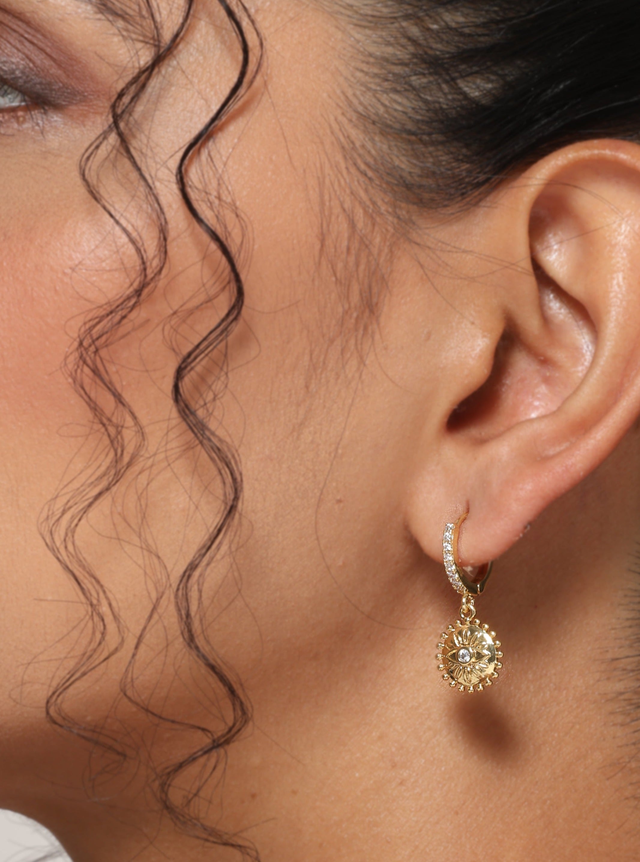 Sunshine Evil Eye Vibes Earring