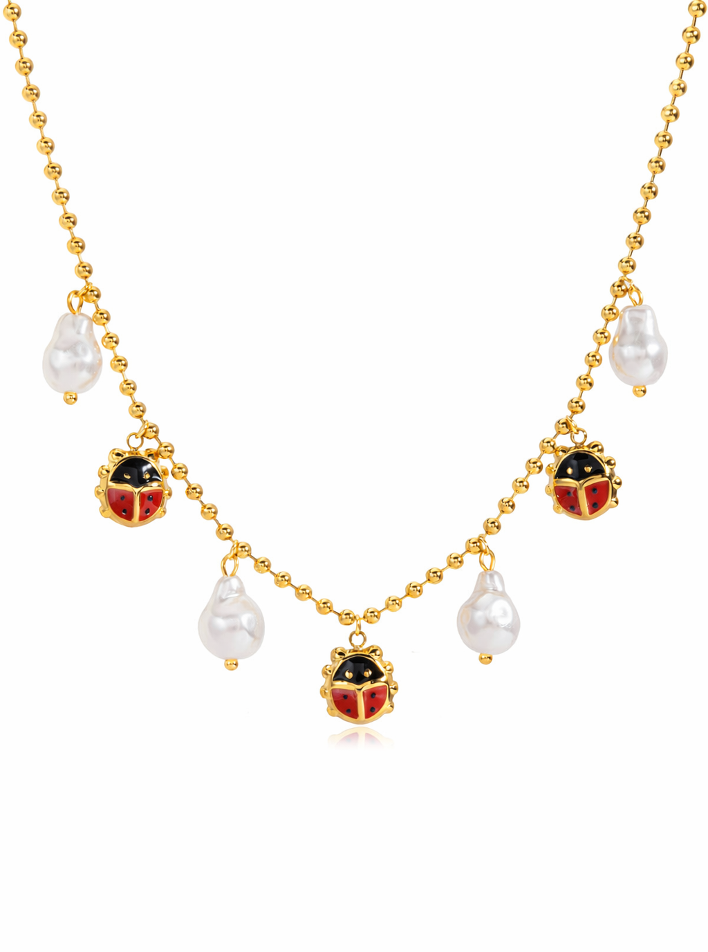 Ladybug Necklace
