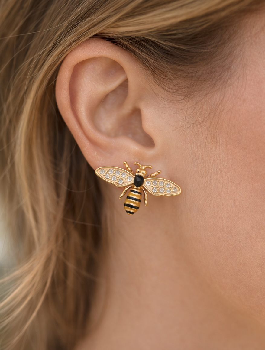 Classic Bee Studs