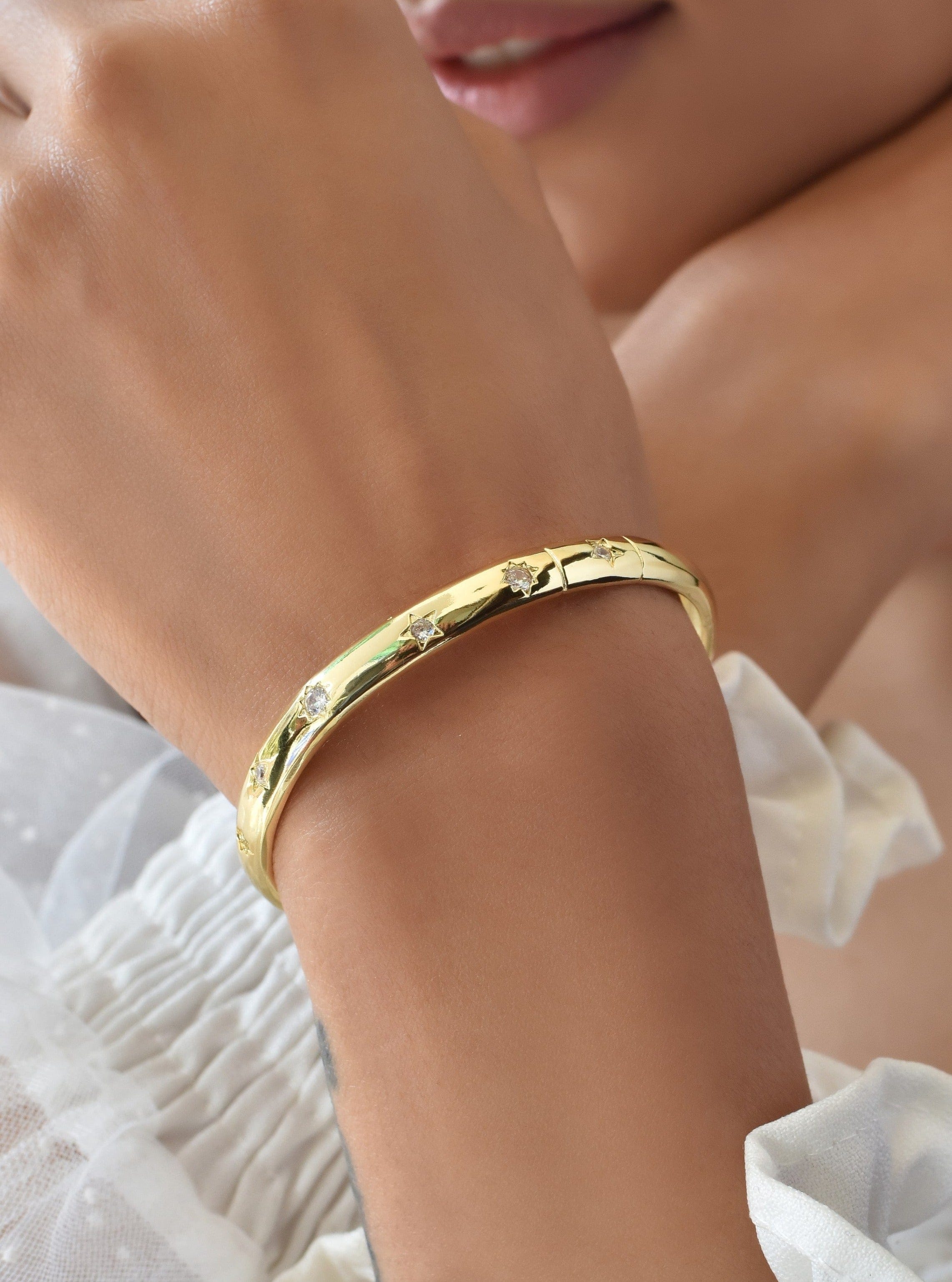 Klissaa bracelet Rigel Star Cuff Bangle