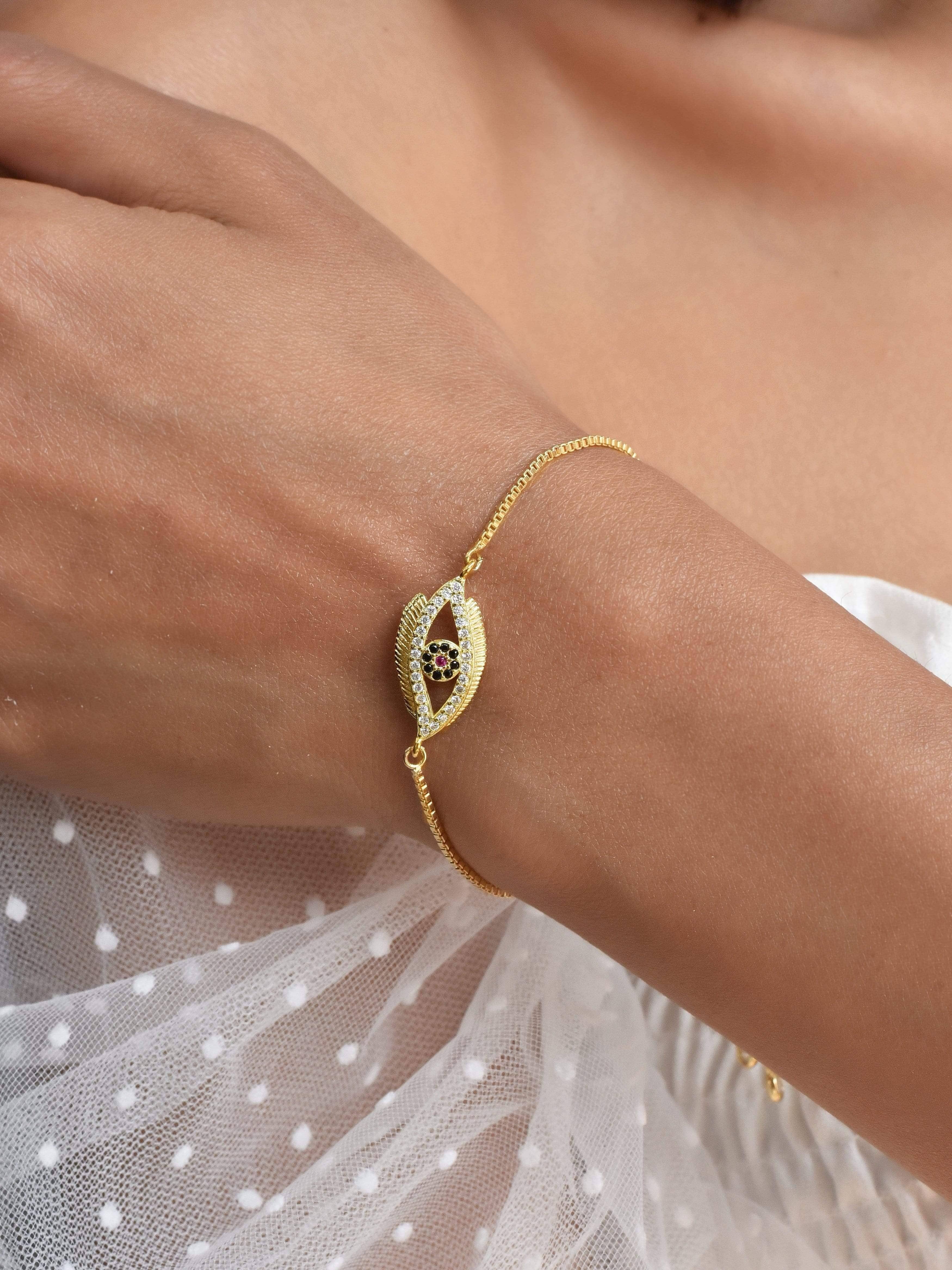 Klissaa Bracelets Esme Evil Eye Bracelet