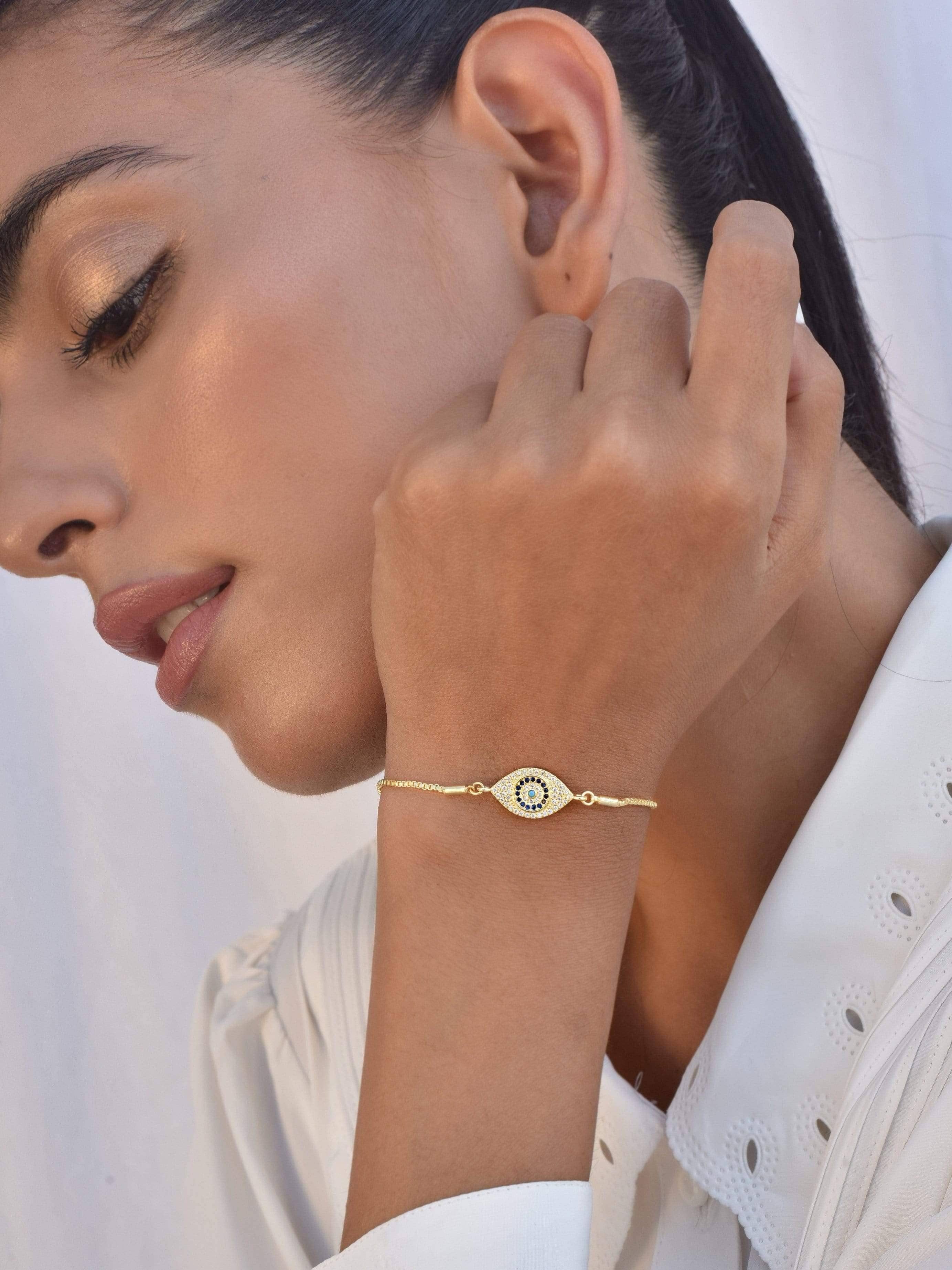 Klissaa Bracelets Isla Evil Eye Bracelet