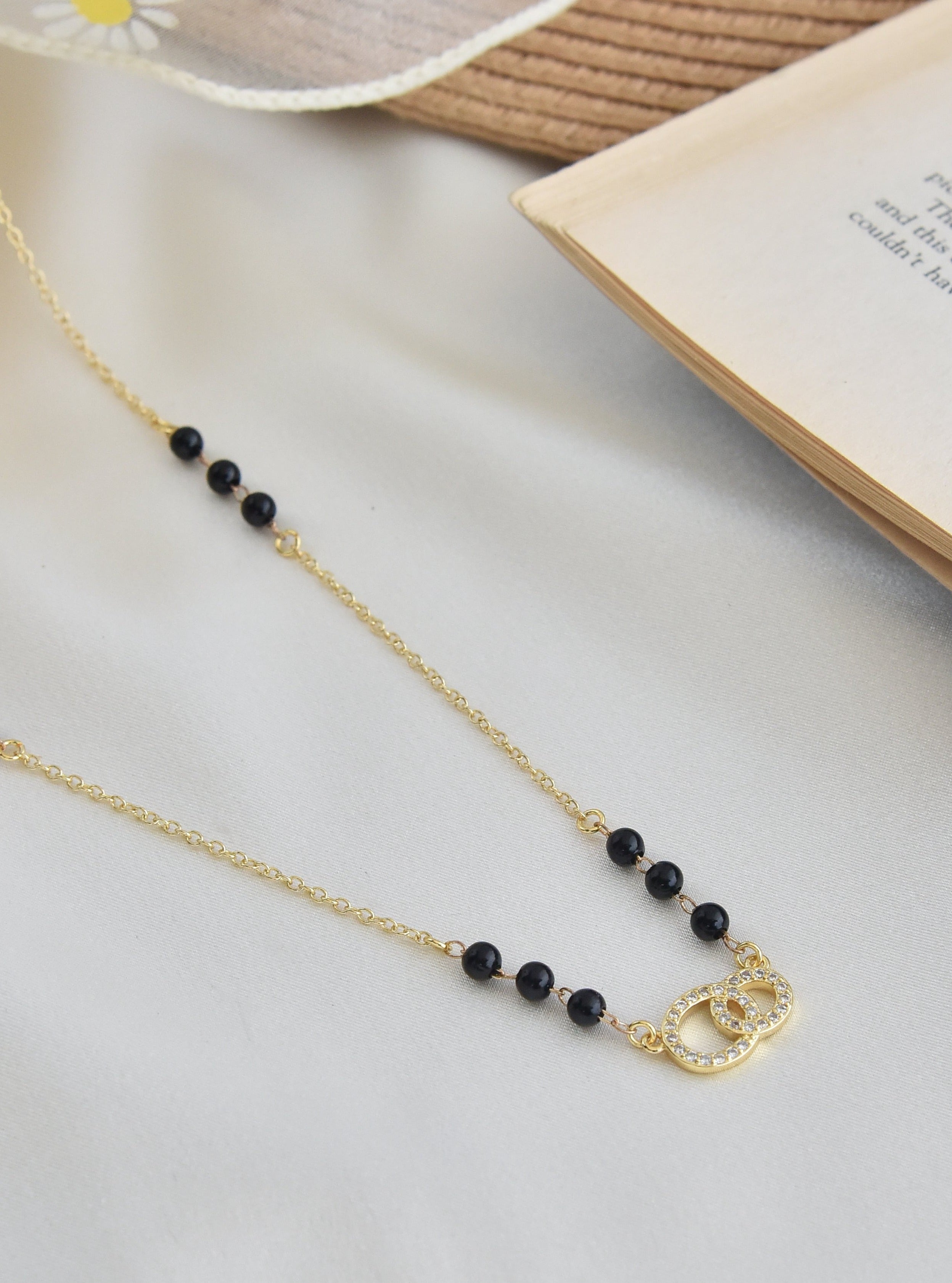 Klissaa Bracelets Klissaa Diamond Mangal Sutra Necklace