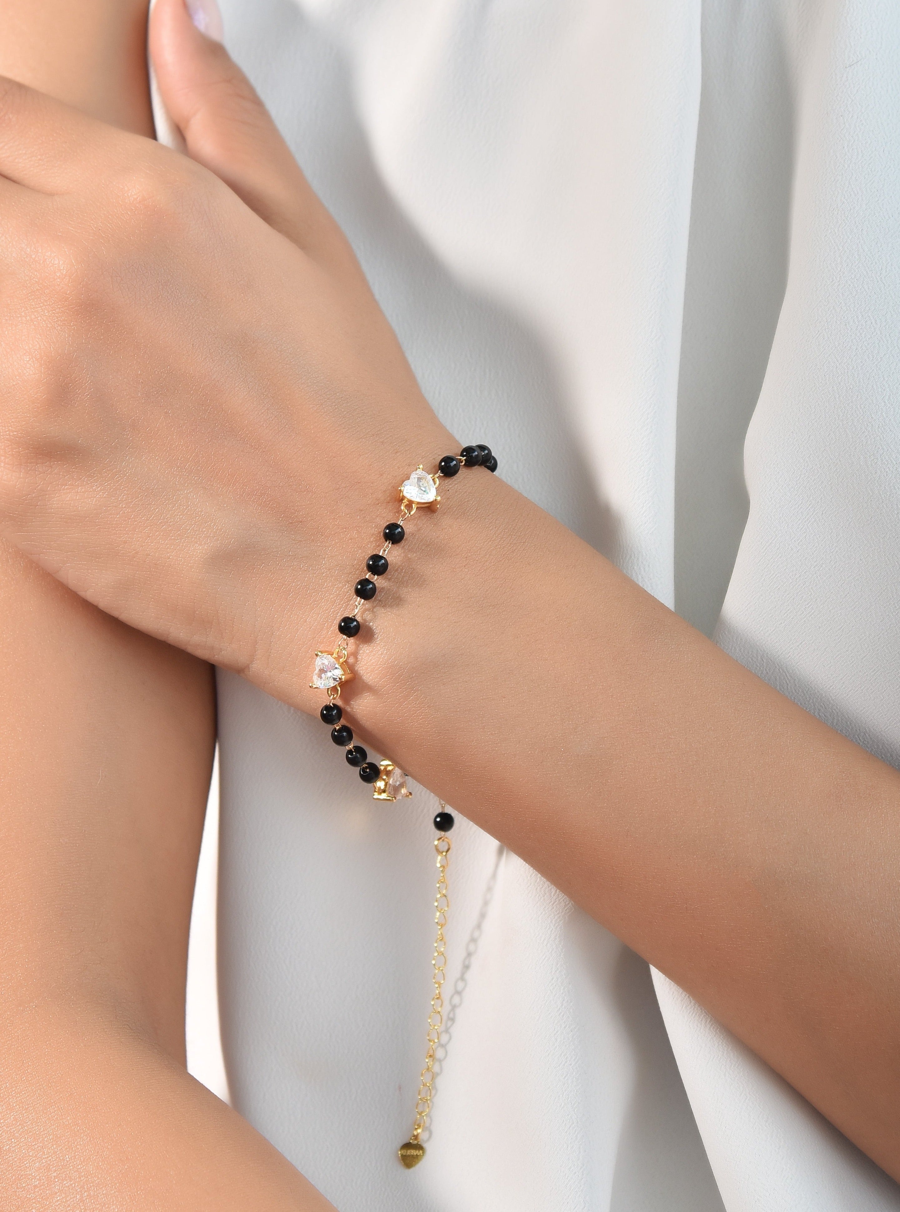 Klissaa Bracelets Solitaire Mangal Sutra Bracelet