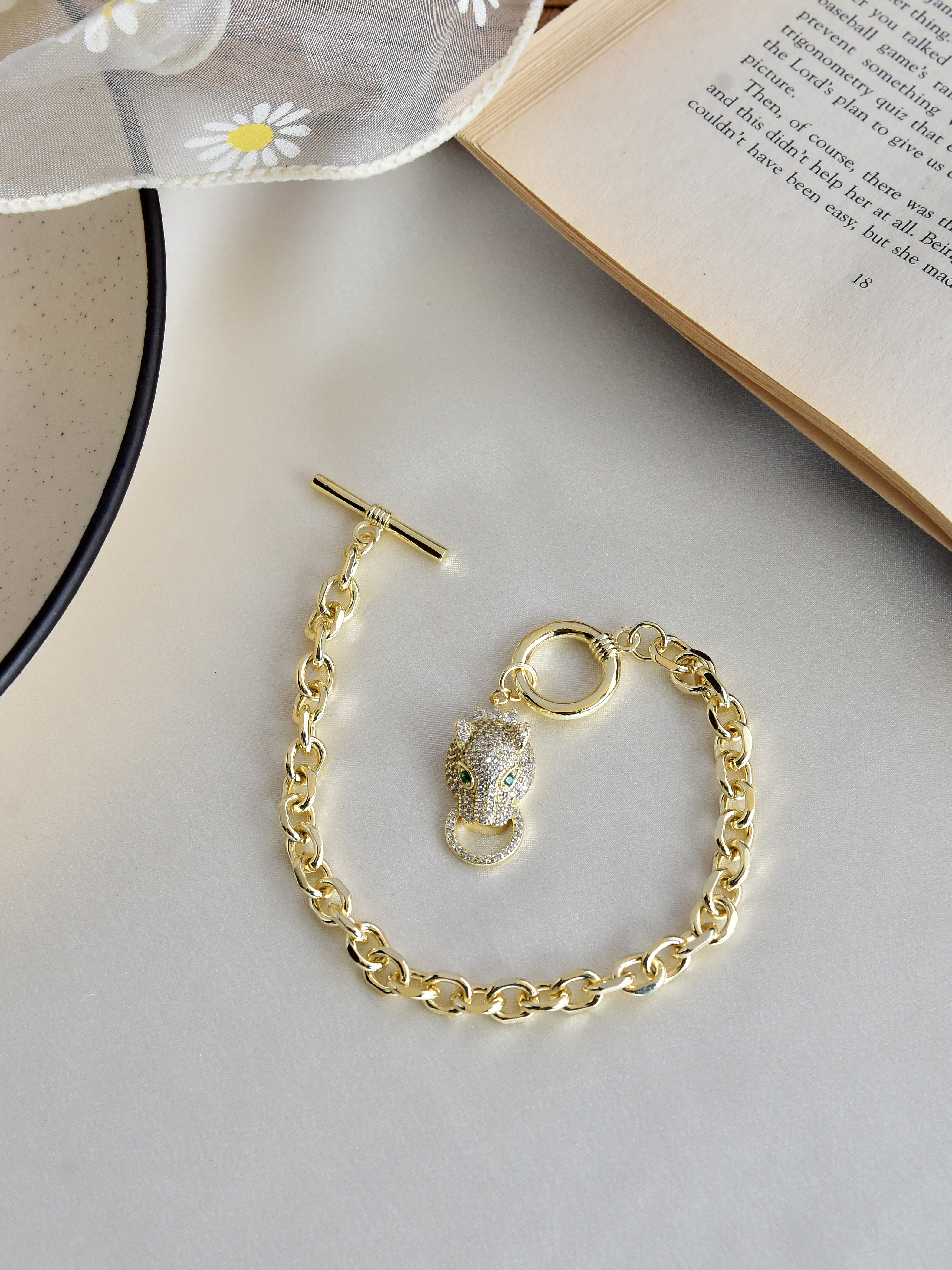 Klissaa Bracelets Vintage Panther Handmade Bracelet