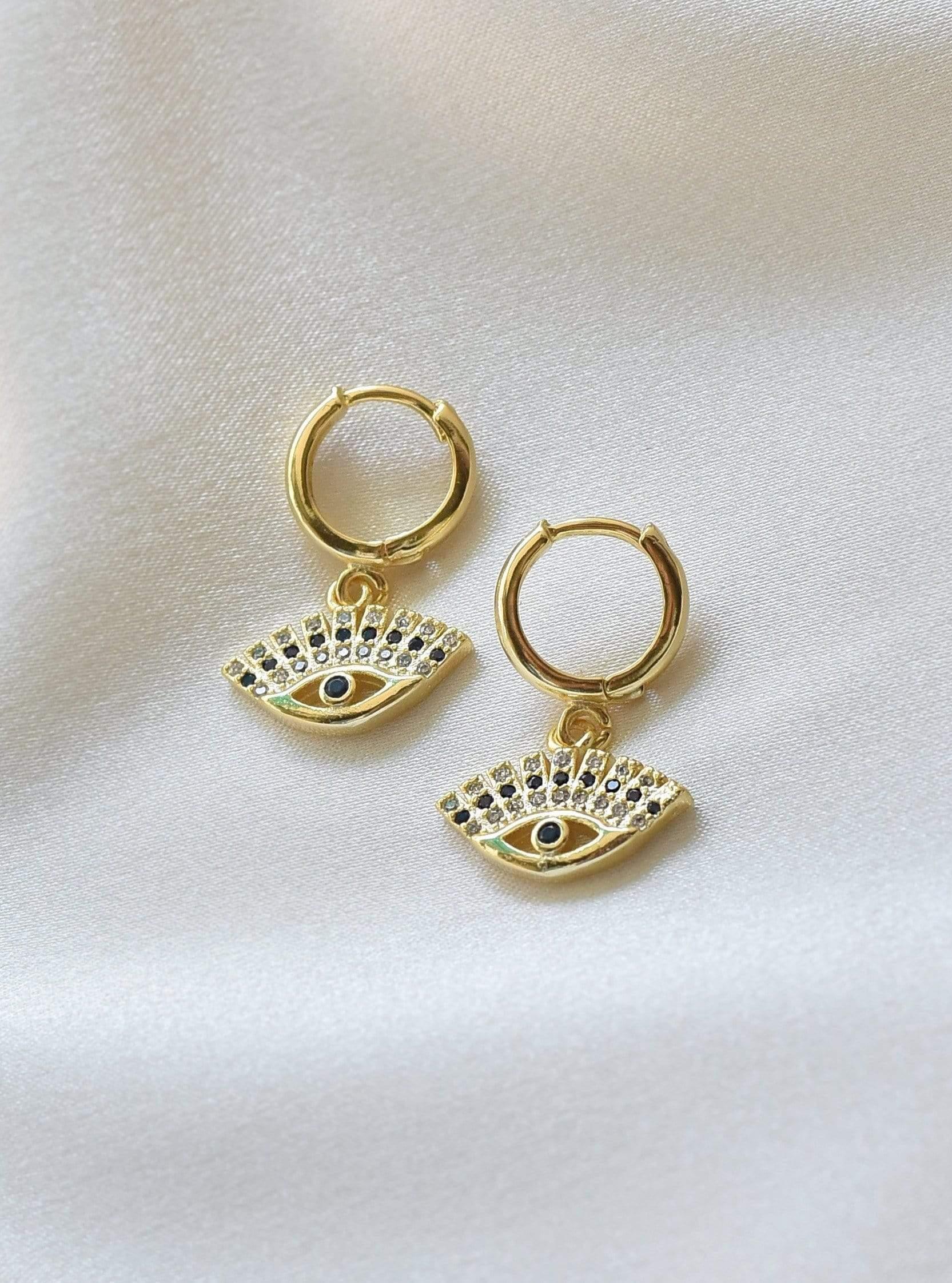 Klissaa Earrings Tasmin Eye Drop Earrings