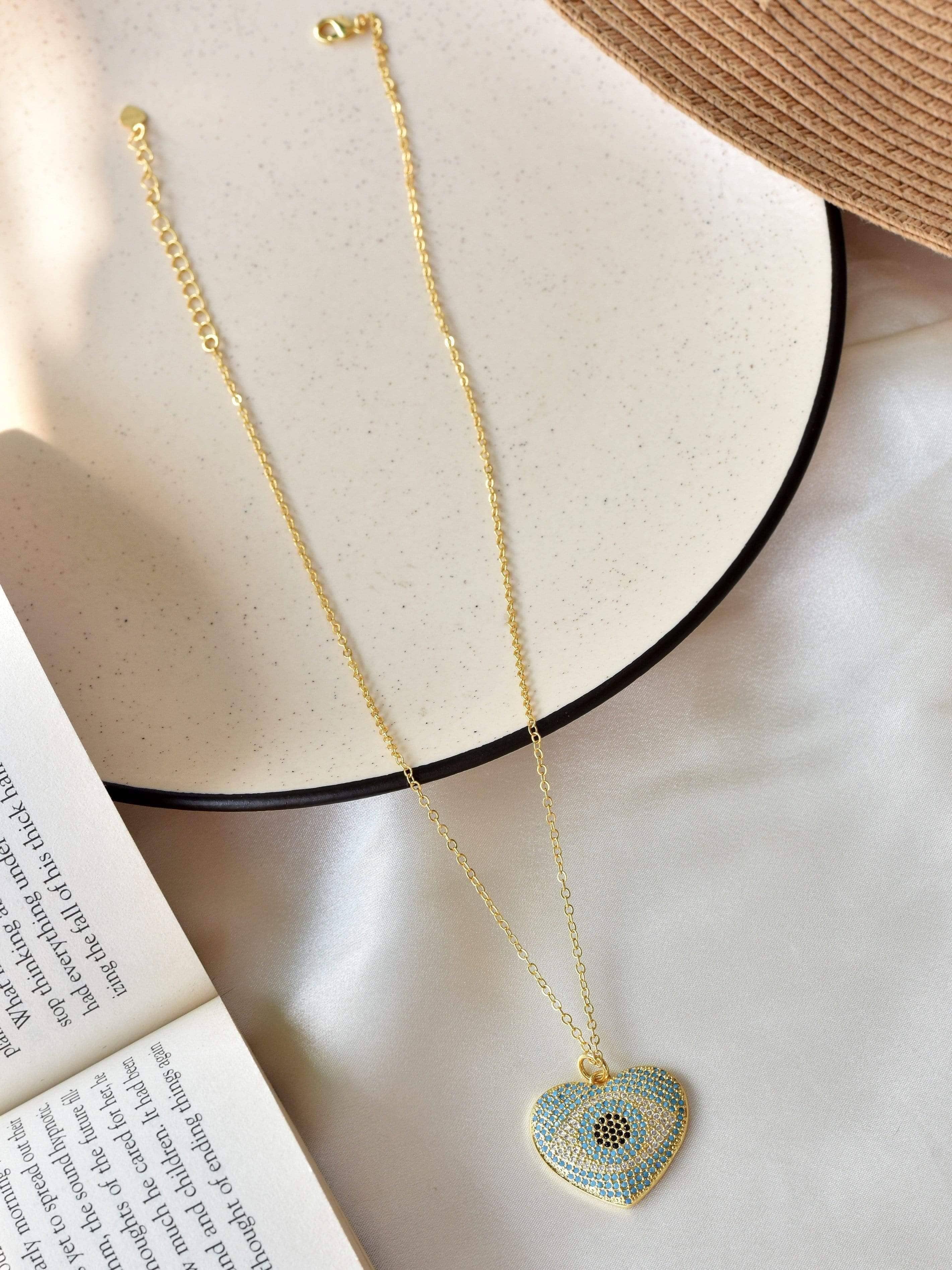 Klissaa necklace Evil Eye Love Necklace