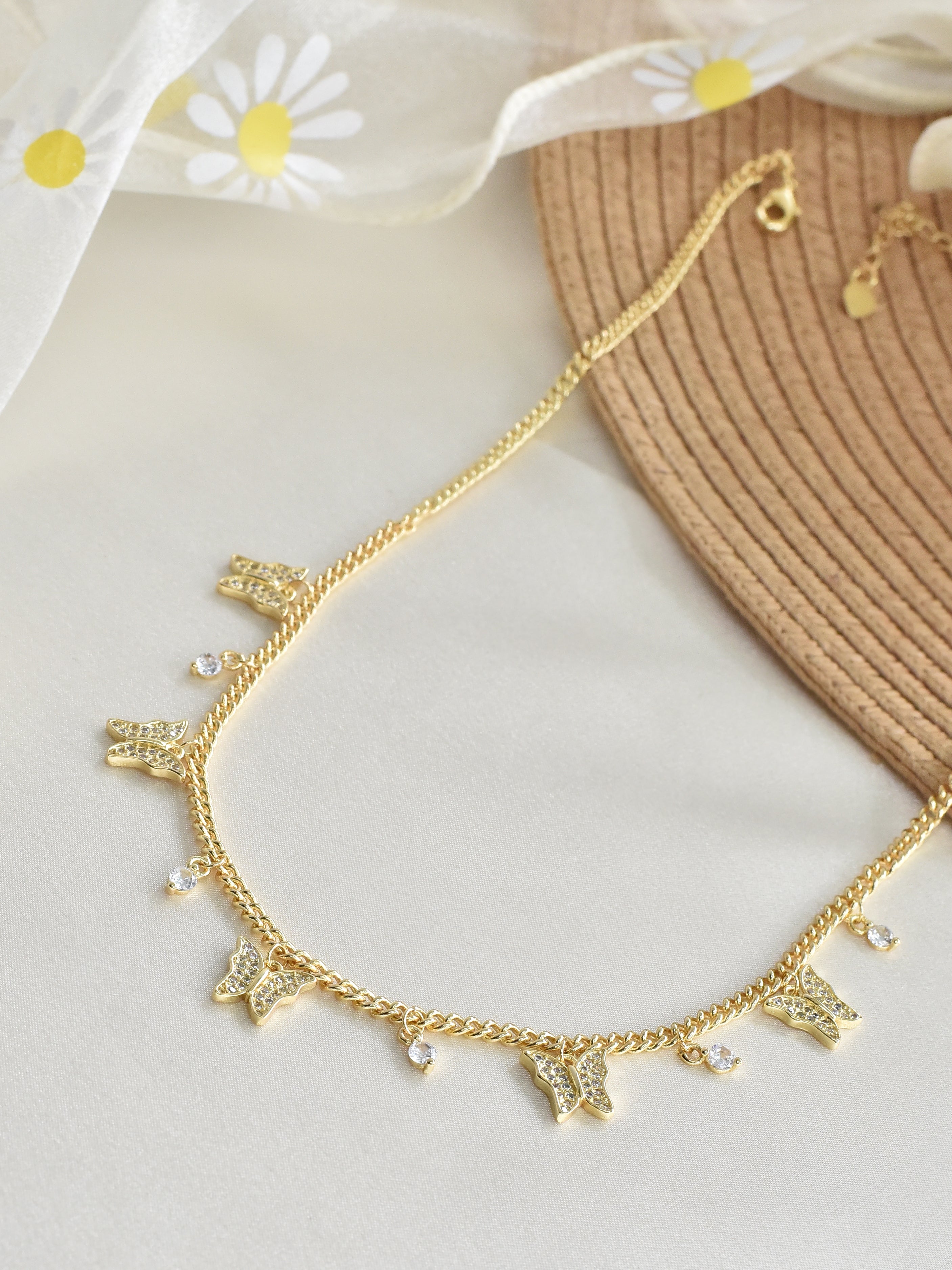 Klissaa Necklaces Butterfly Charms Necklace