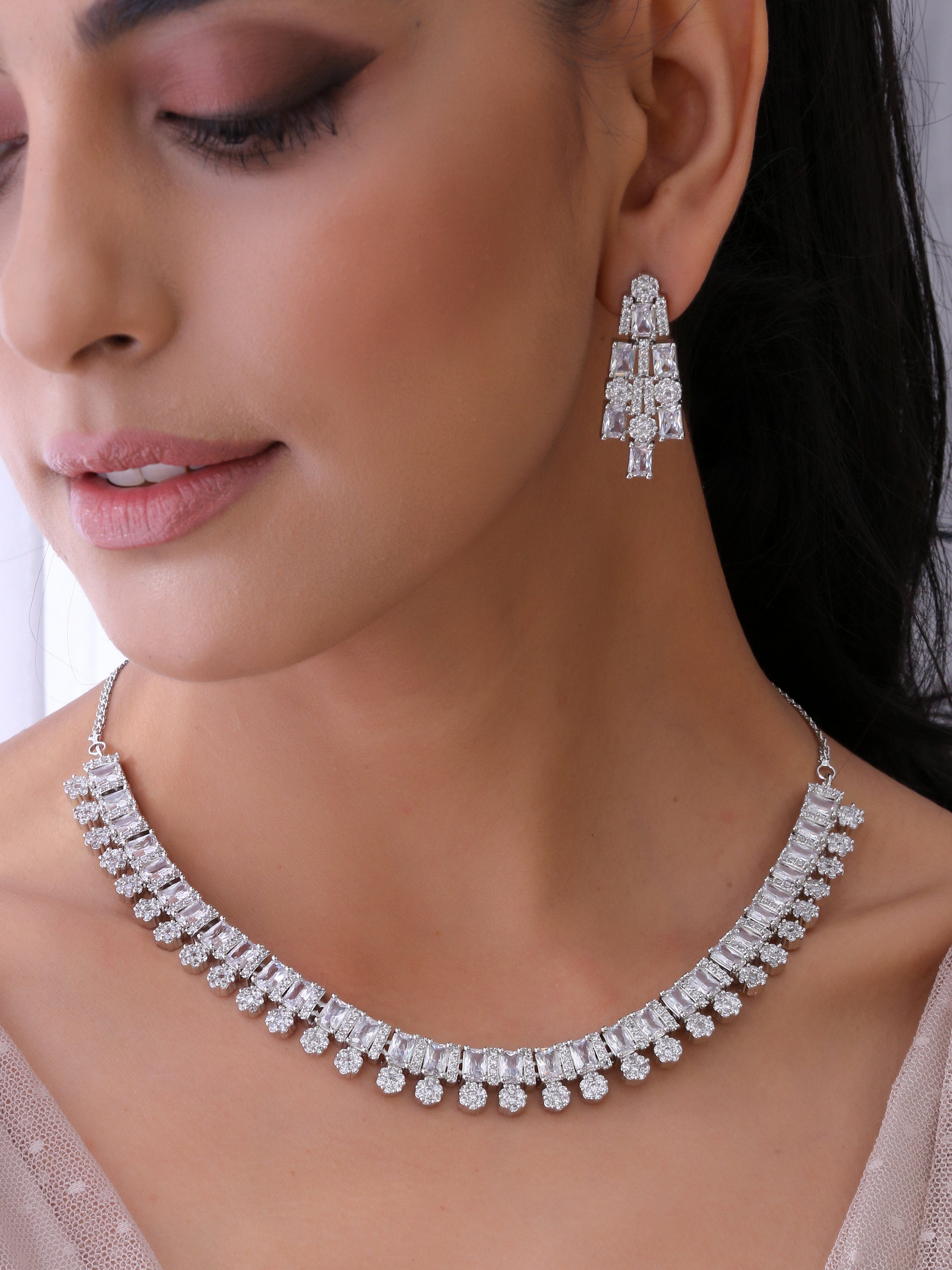 Klissaa Necklaces Evie Party Necklace Set