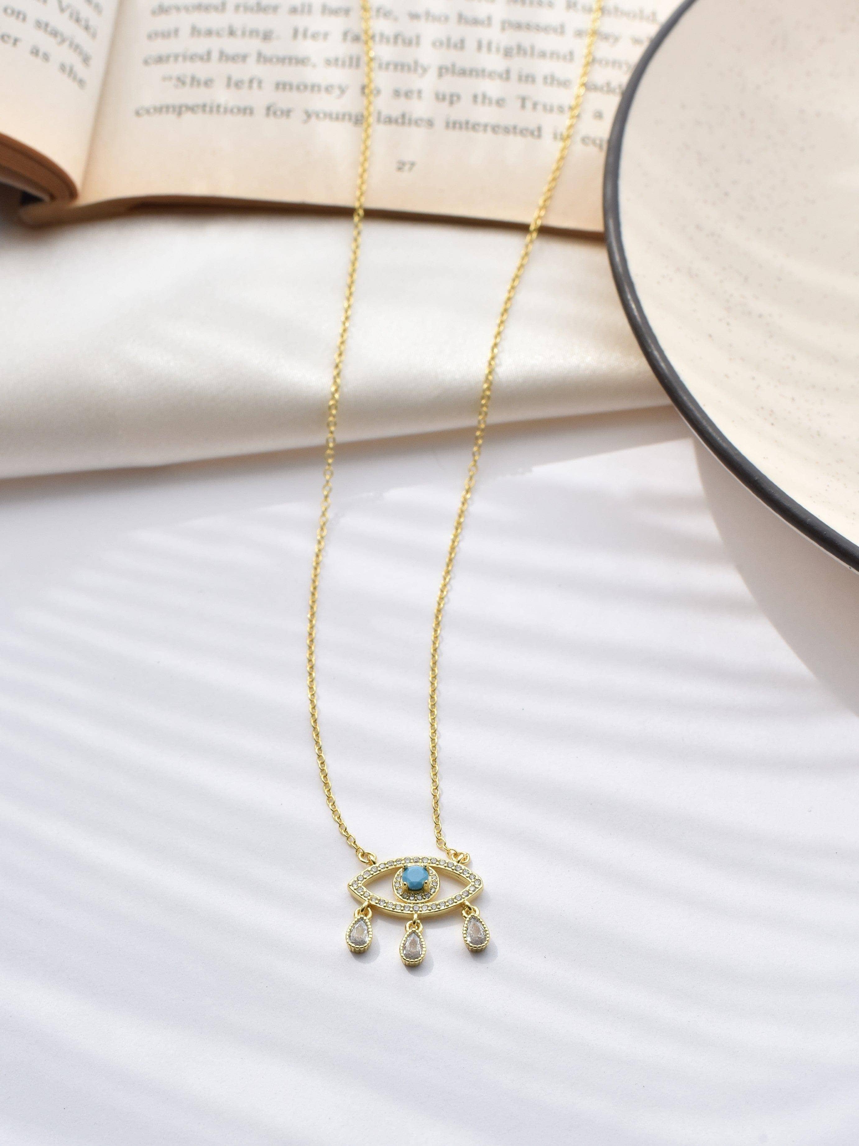 Klissaa Necklaces Evil Eye Stunner Necklace