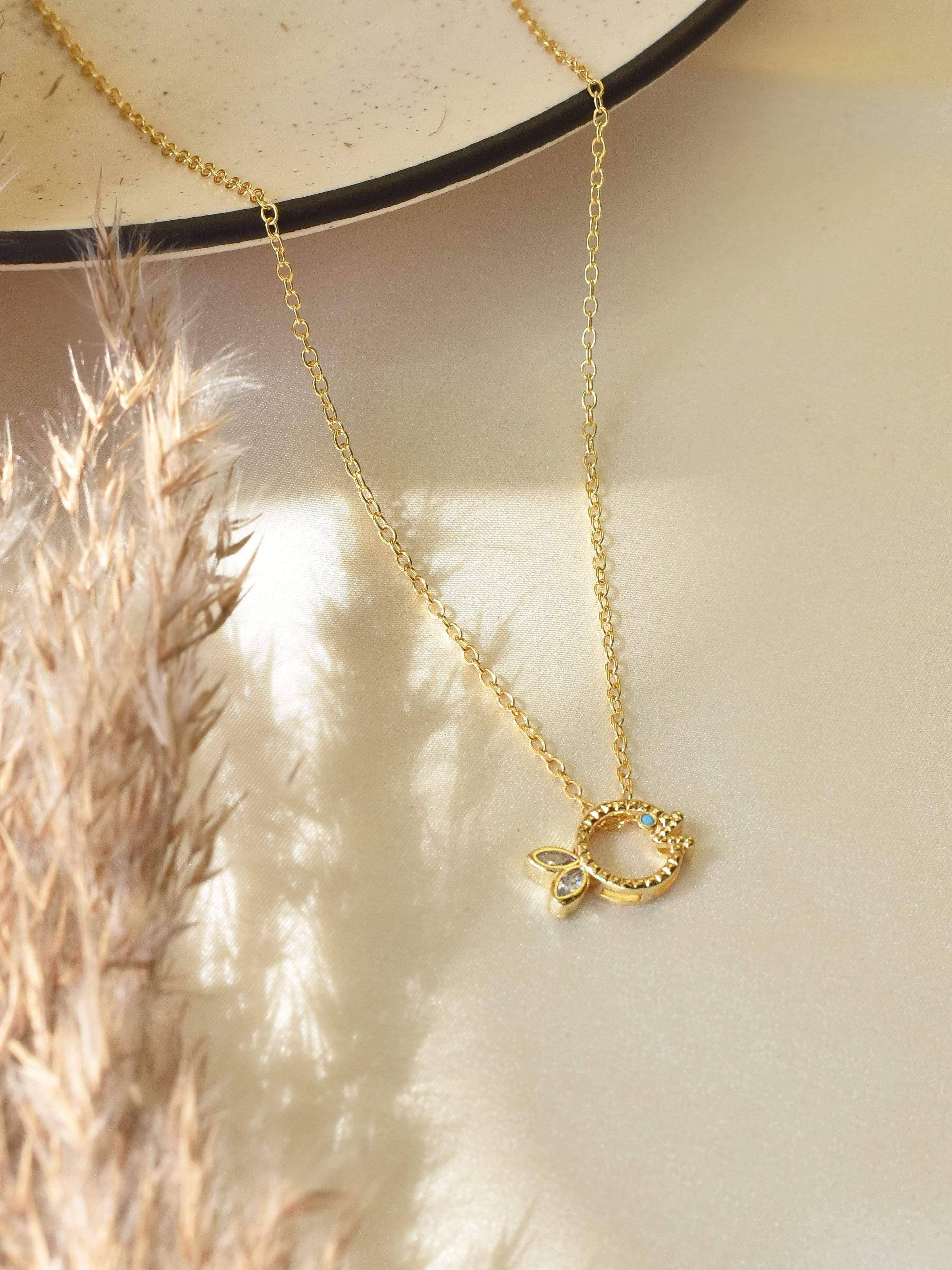 Klissaa Necklaces Klissaa Fish Pendant Necklace