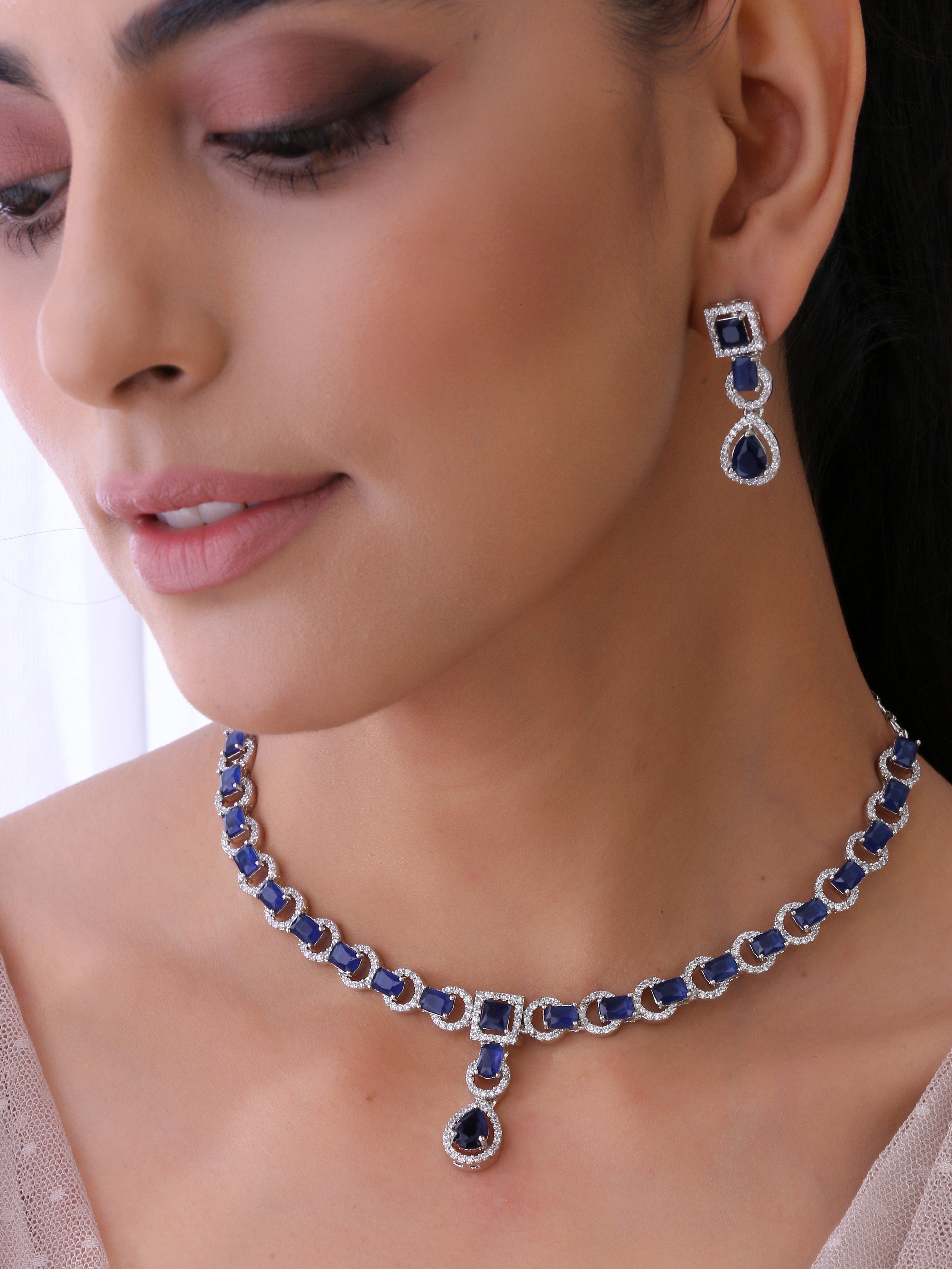 Klissaa Necklaces Morisha Designer Necklace Set