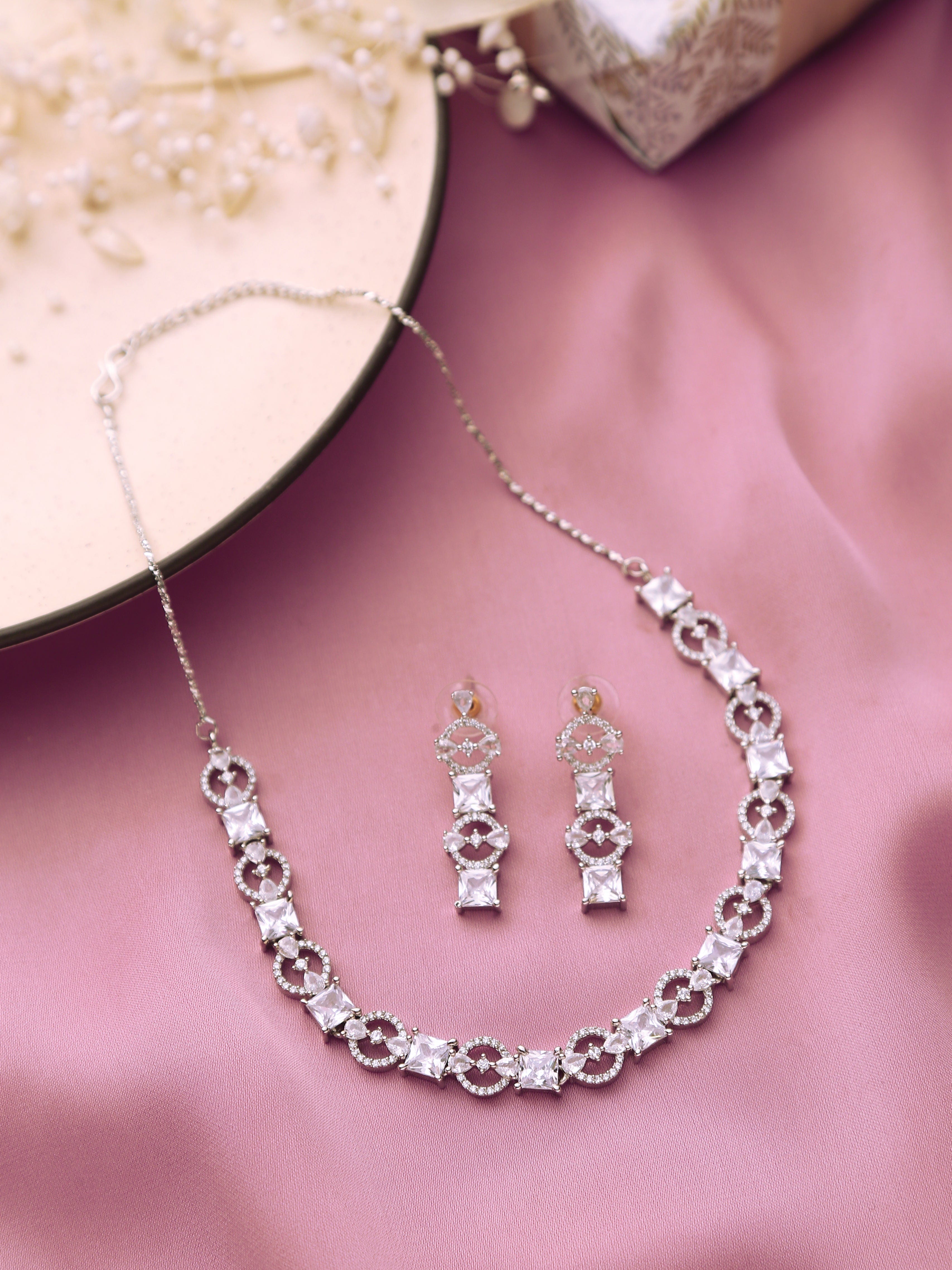 Klissaa Necklaces Nova Crystal Necklace Set