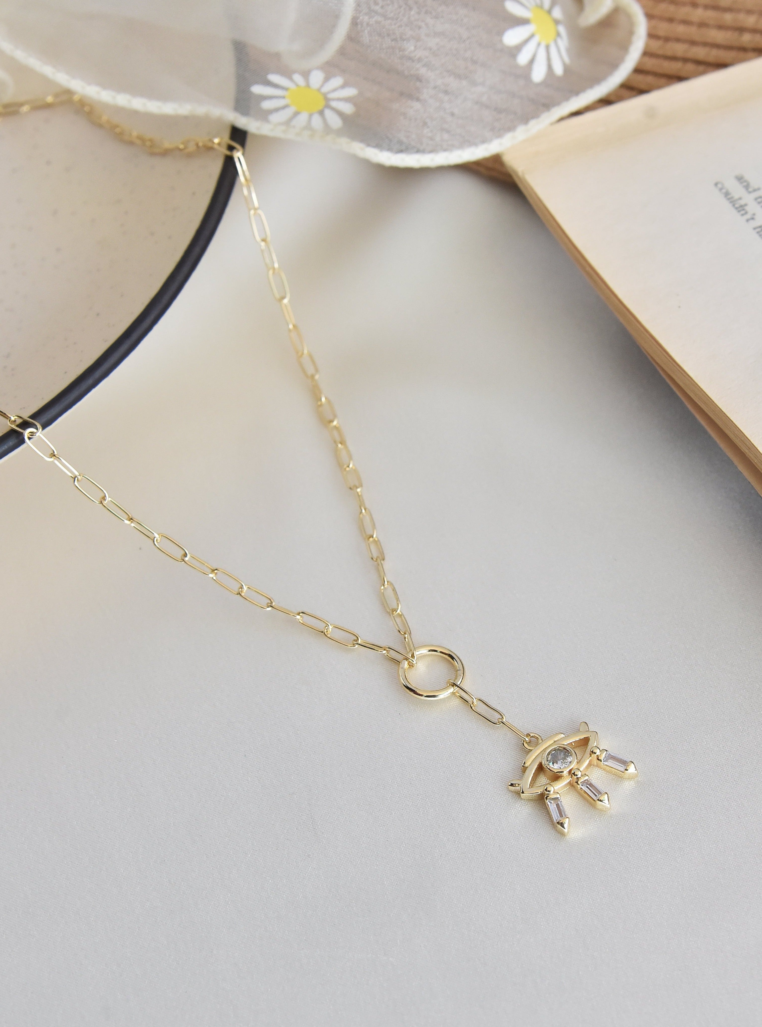 Klissaa Necklaces Stare All Day Evil Eye Necklace