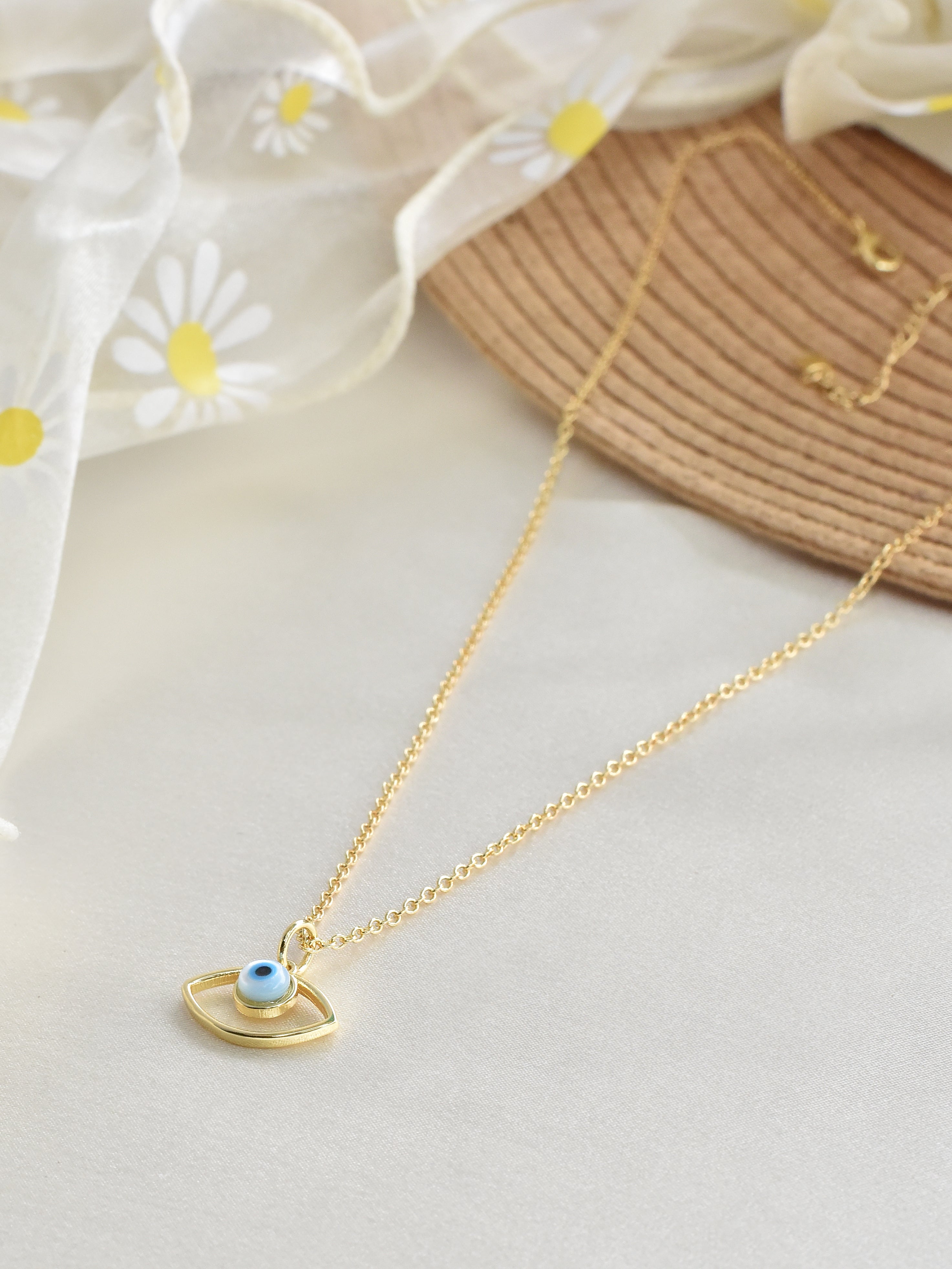 Klissaa Necklaces Tejran Evil Eye Necklace