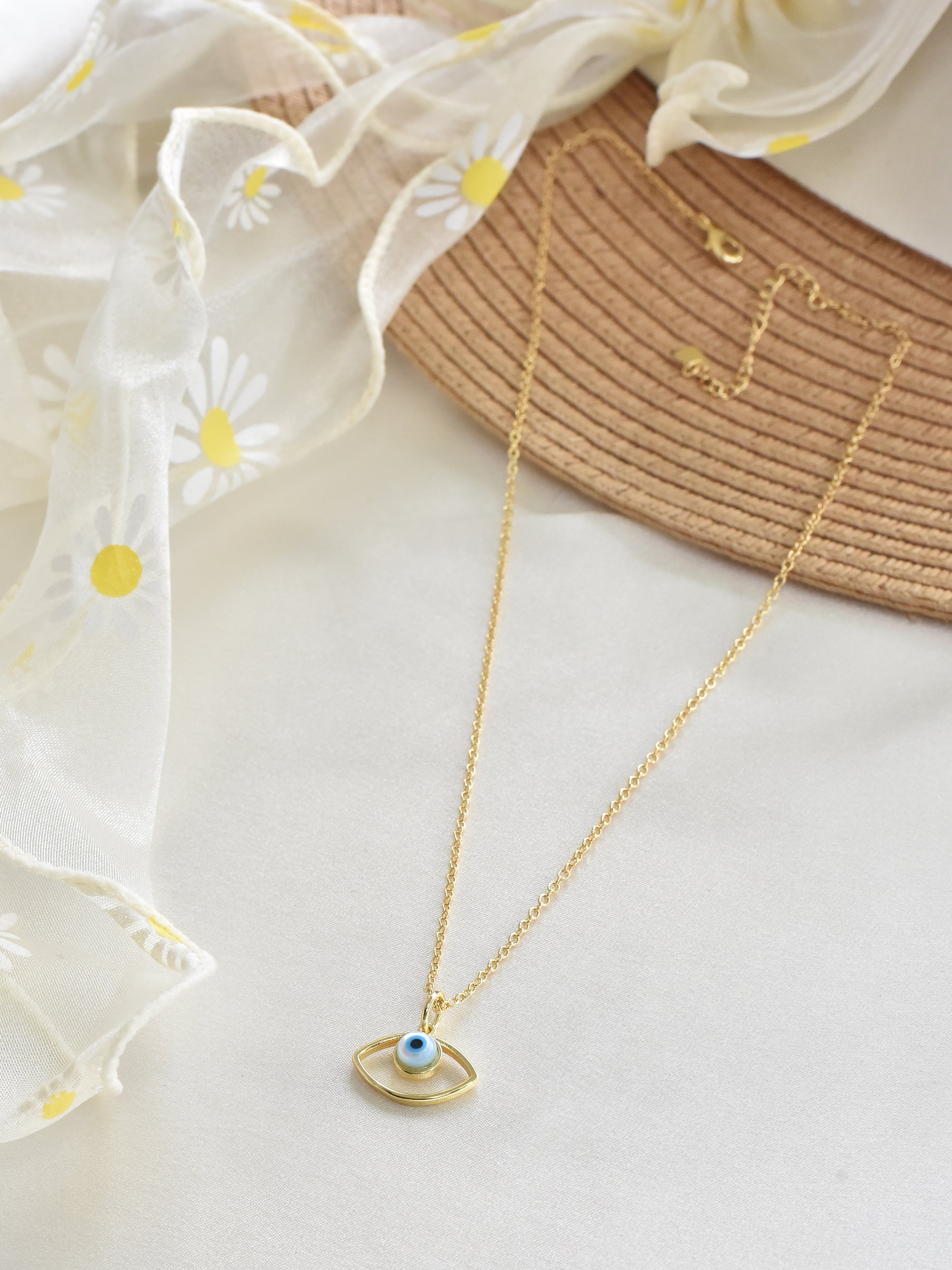 Klissaa Necklaces Tejran Evil Eye Necklace