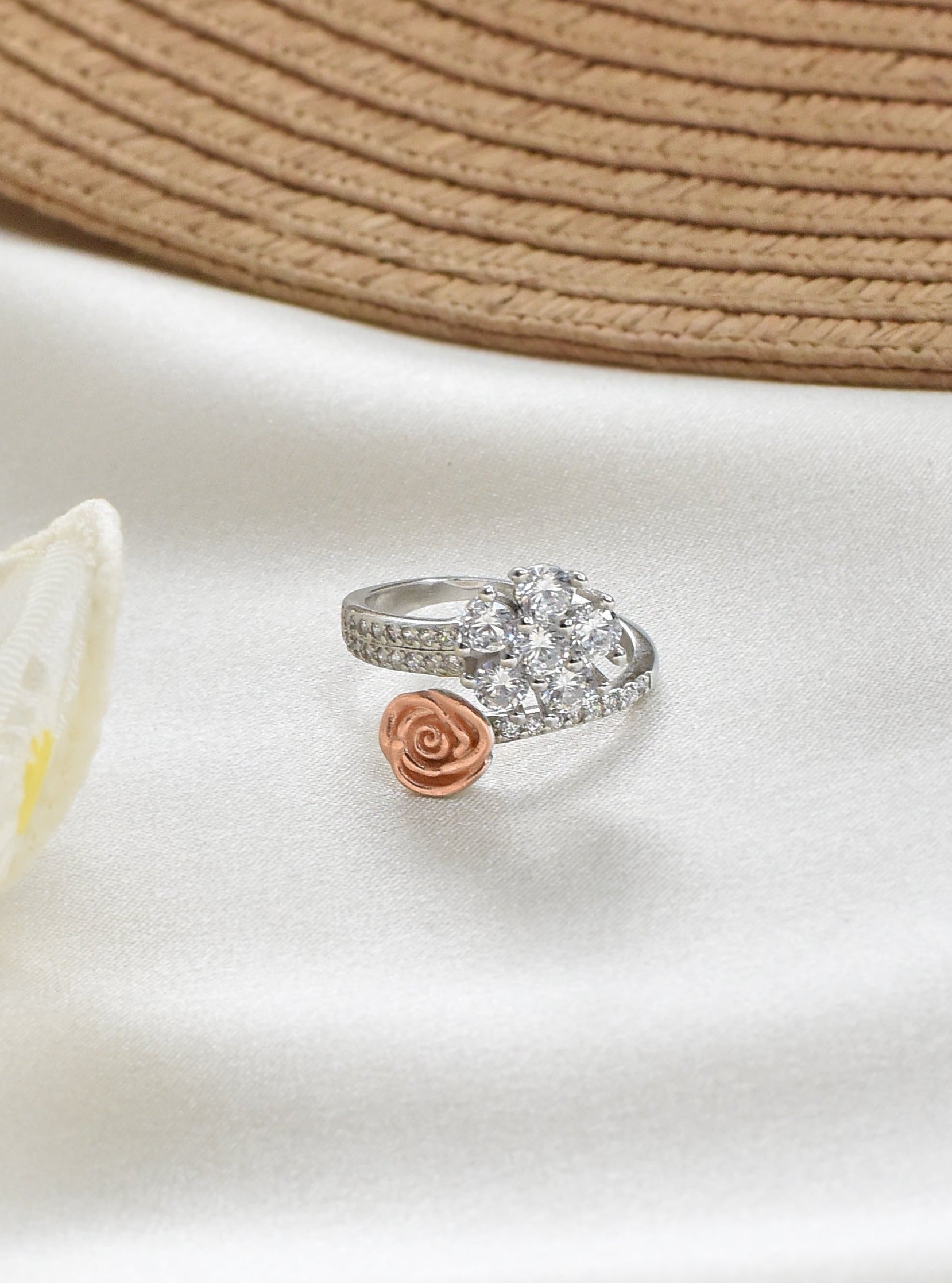 Klissaa Rings 925 Silver Rosemary Ring
