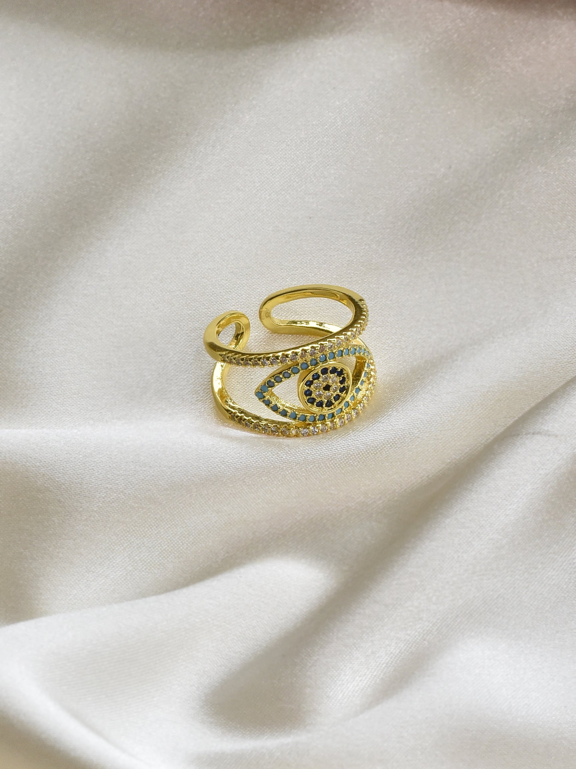 Klissaa Rings Clovia Nazar Ring