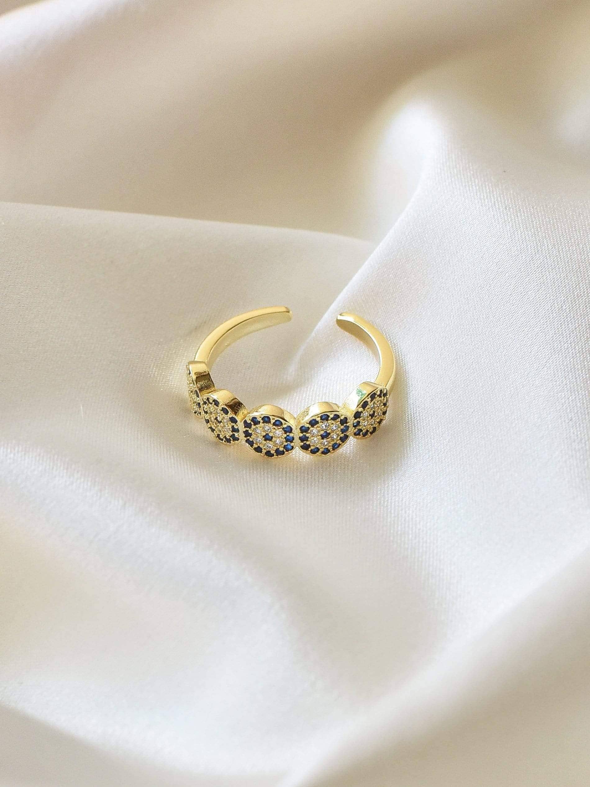 Klissaa Rings Forever Evil Eye Ring