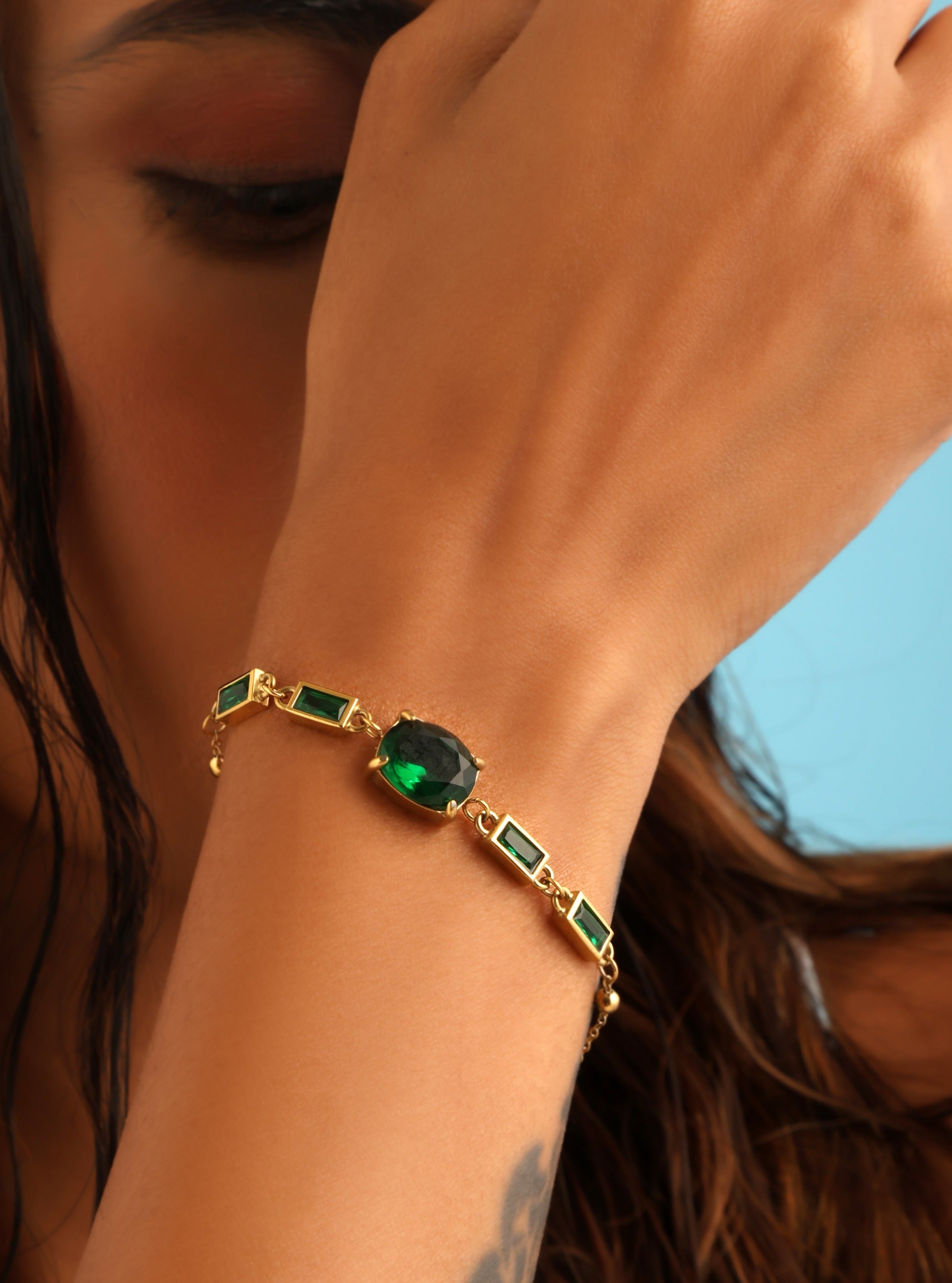 Bermuda Emerald Bracelet