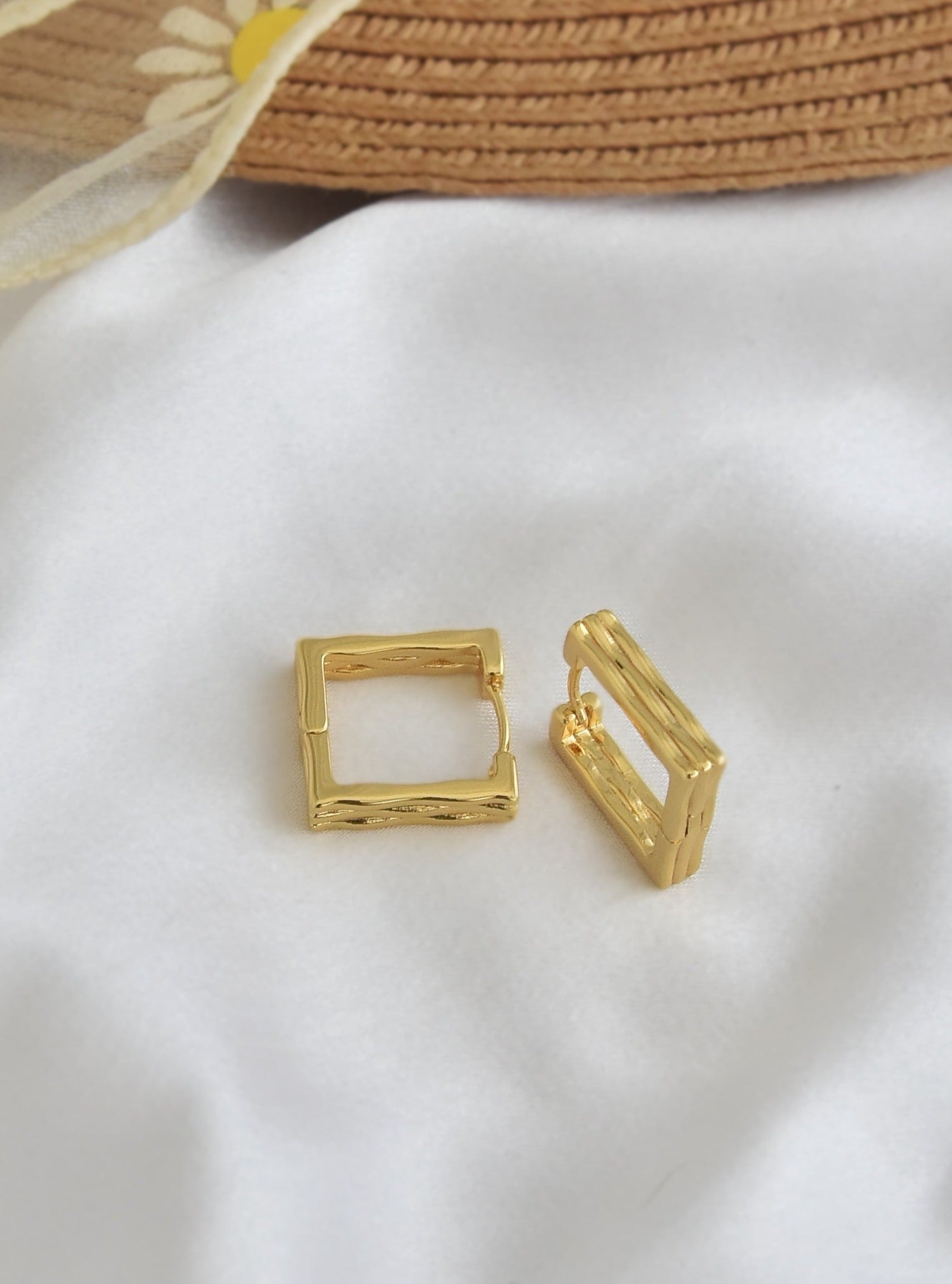 Statement-Making Square Hoops