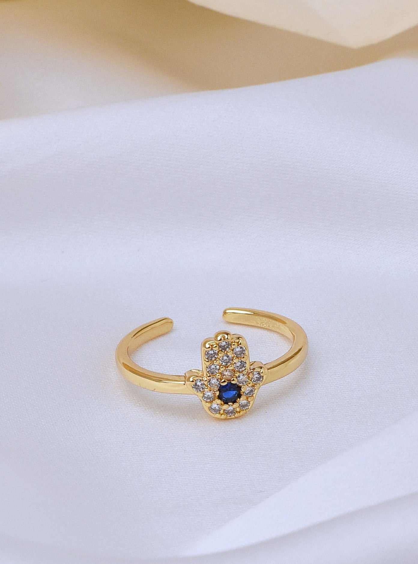 Hamsa Hand Ring