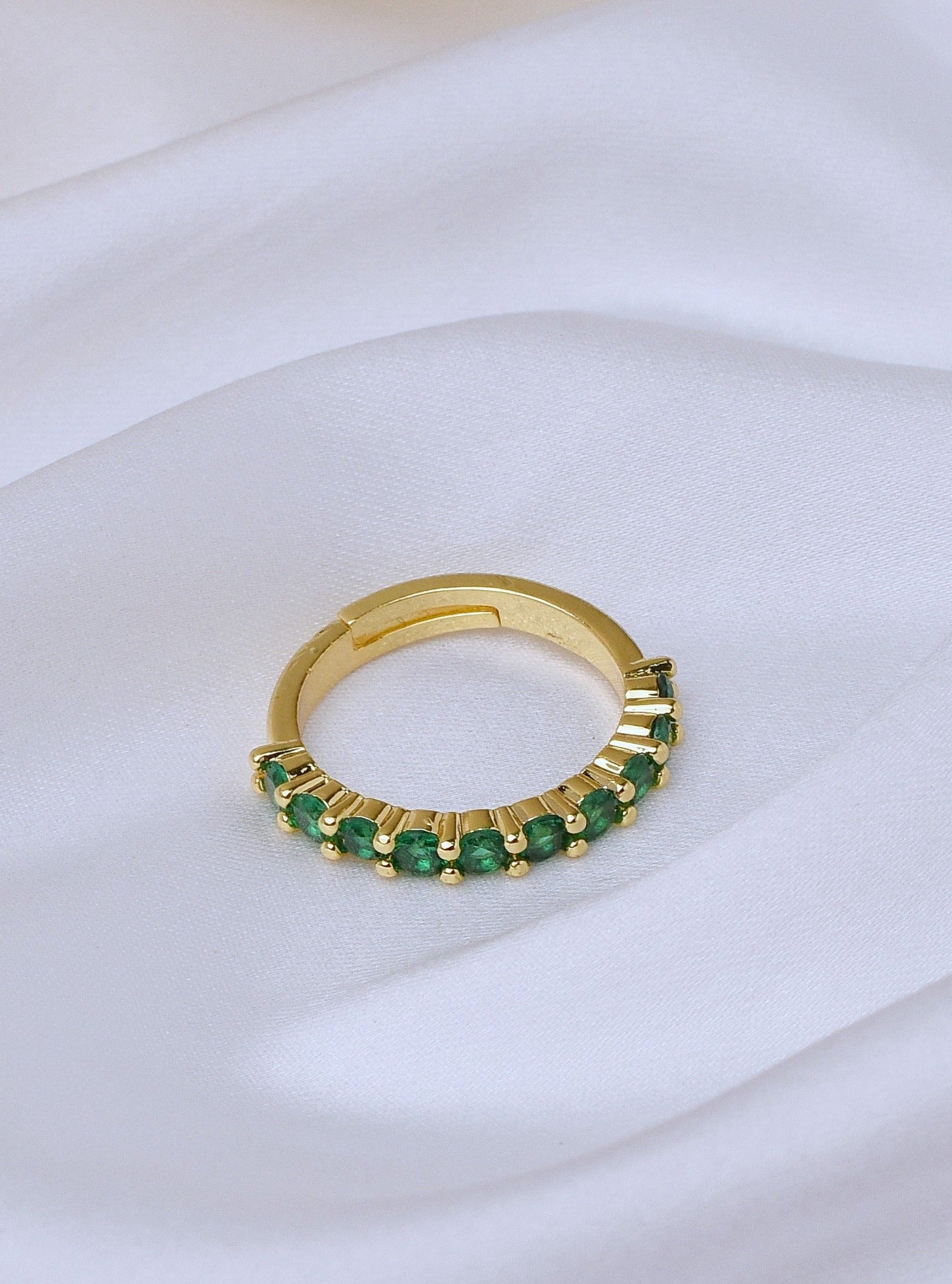 Suzane Emerald Ring